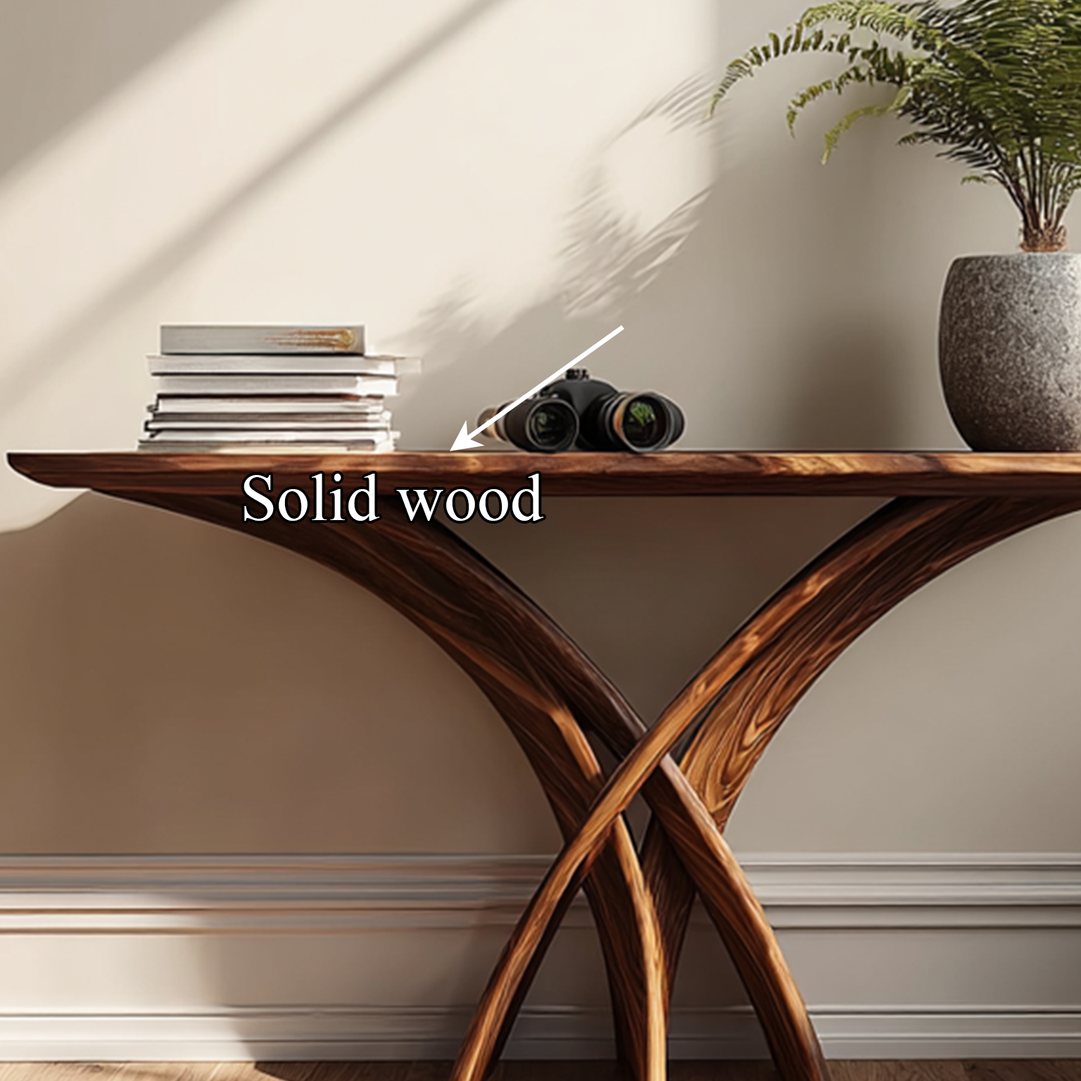 Rustic Wall Console Table Entryway SINLSACS115