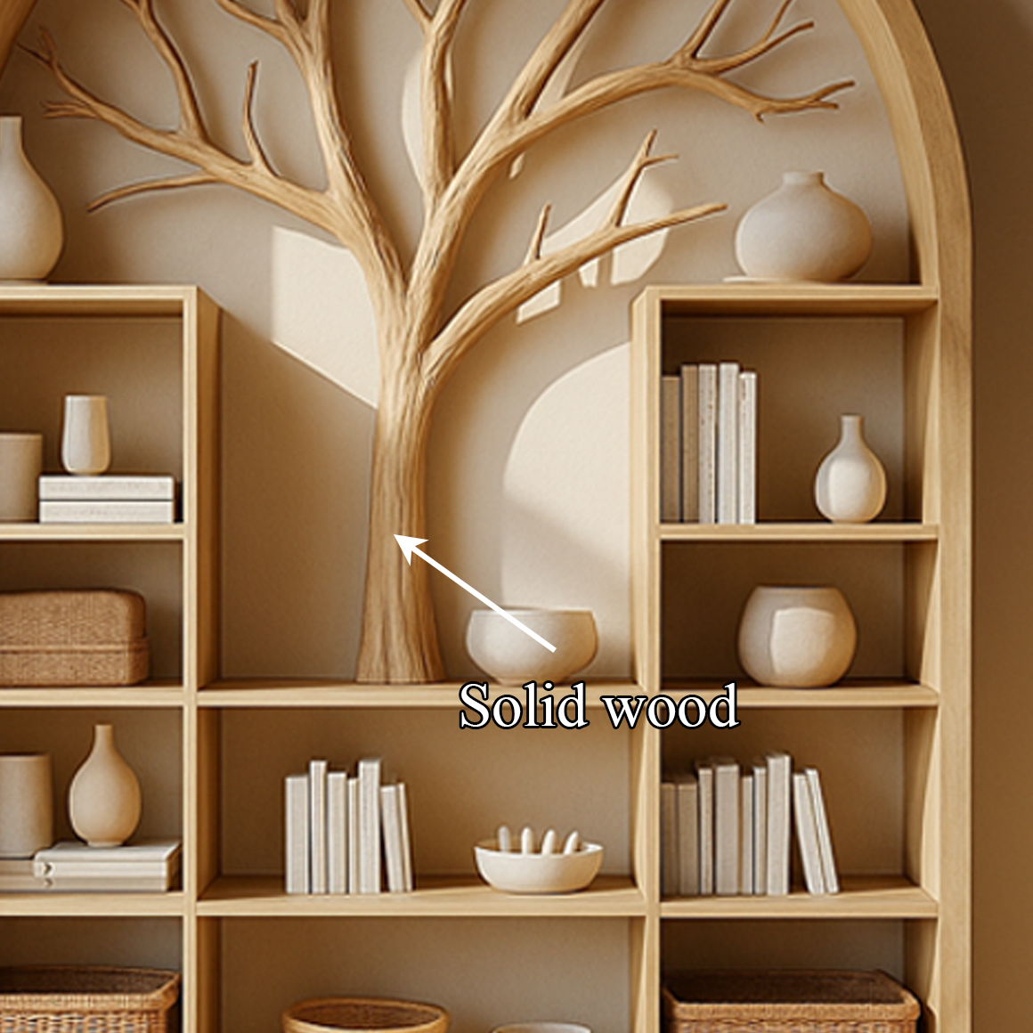 Scandinavian Rustic Display Storage Cabinet Living Room And Office SINLSASC237