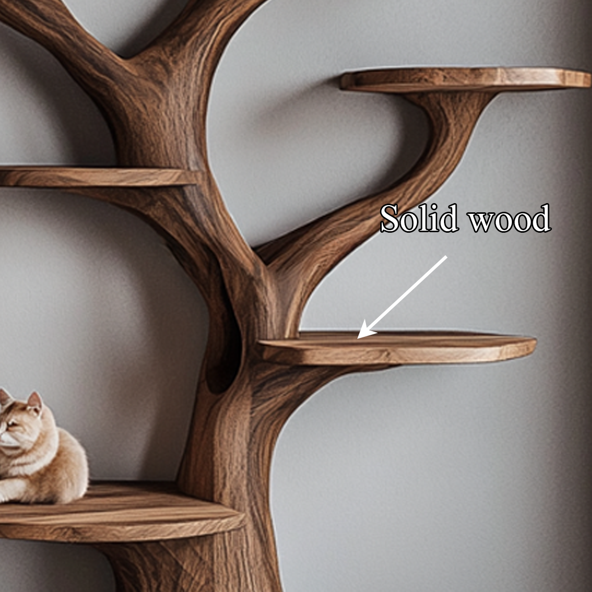 Rustic Handcrafted Cat Tree Furniture Contemporary Interiors SINLSATT071