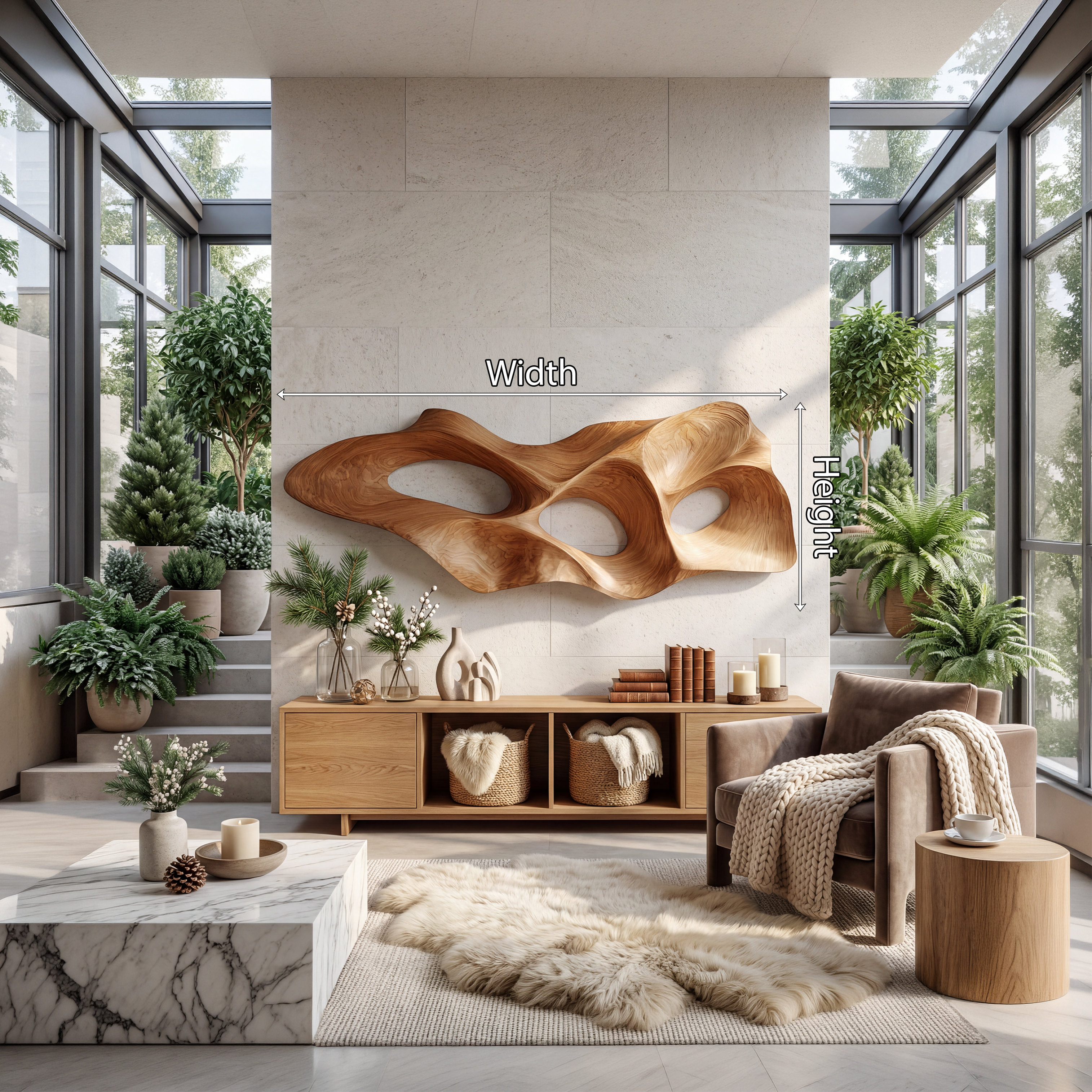 Modern Abstract Wall Art Panel For Living Room SILDTTNWA096