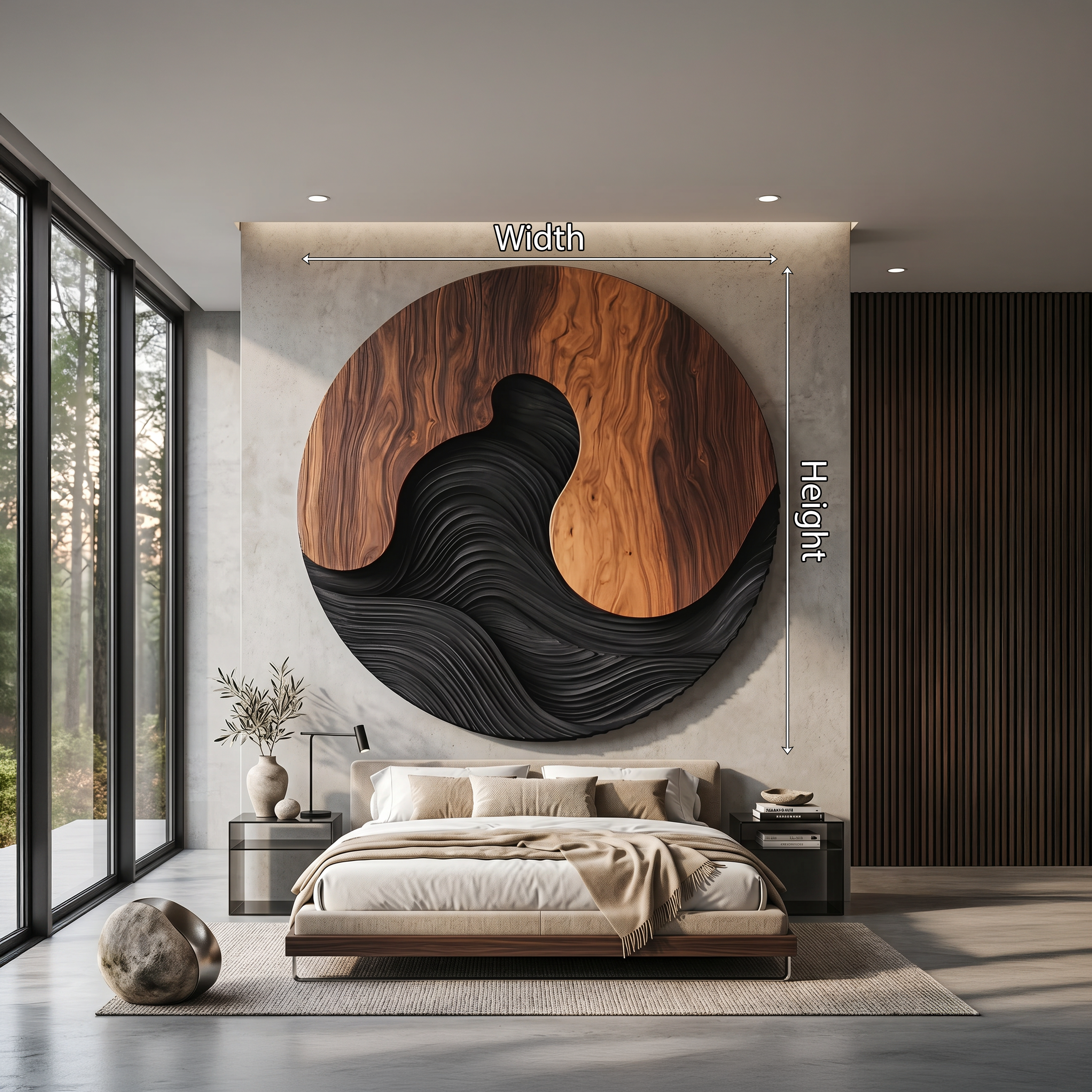 Scandinavian Artistic Wall Art For Open Concept Interior SILDTTNWA123
