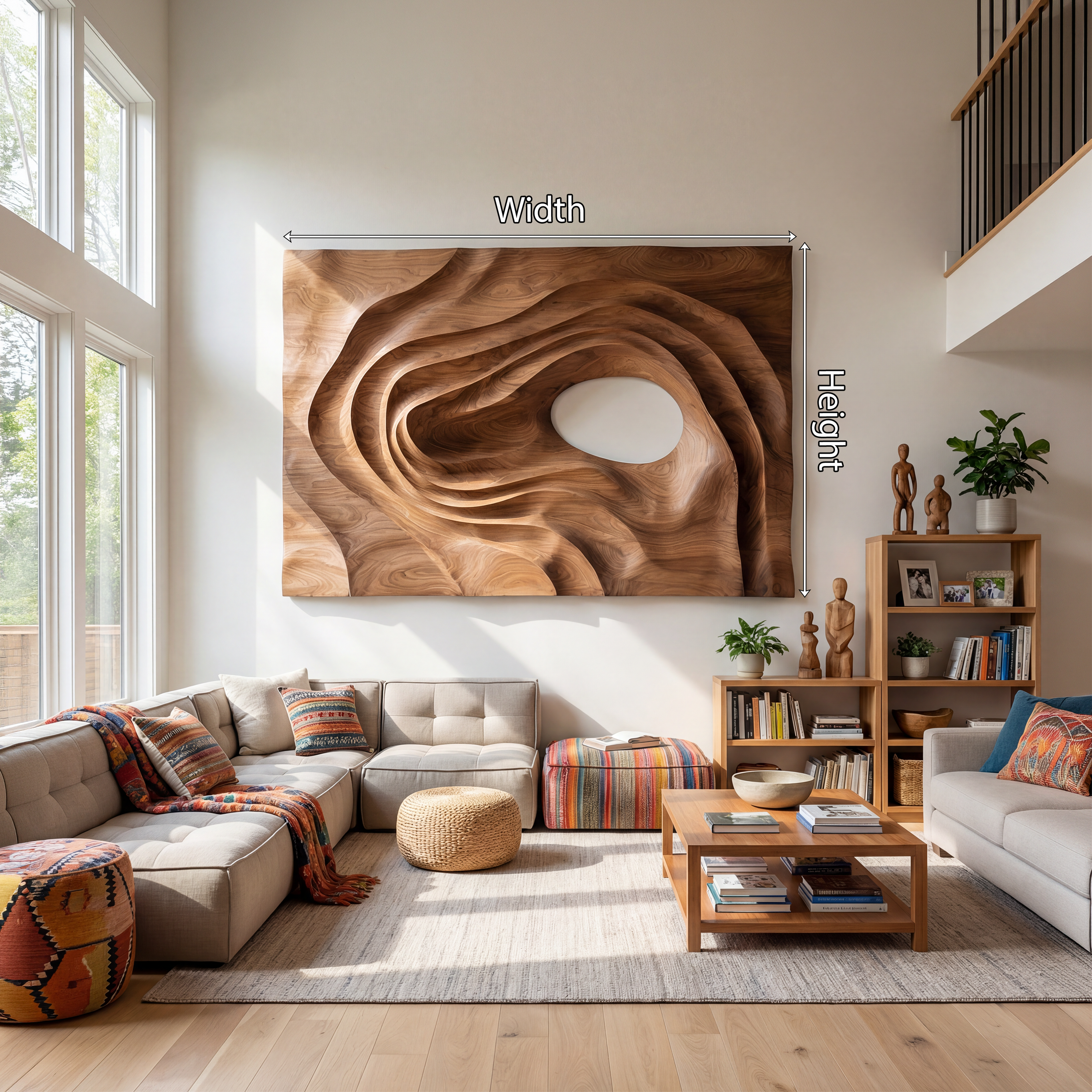 Modern Artistic Wall Art Panel For Bedroom Interior SILDTTNWA086