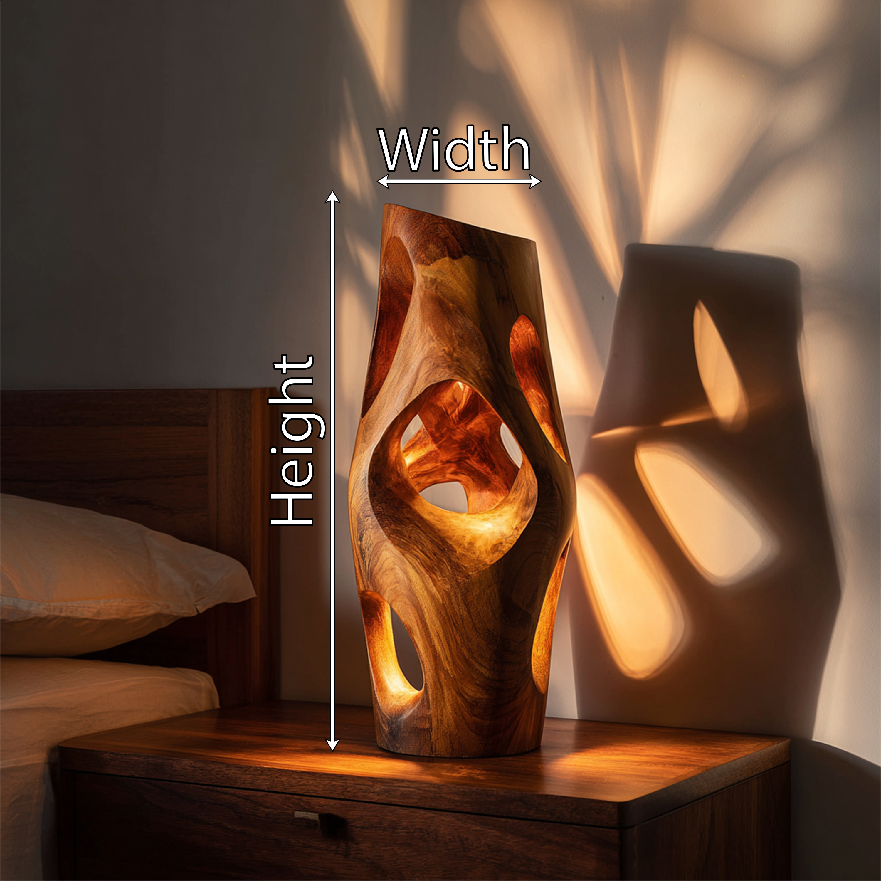 Organic Decorative Lamp Living Room Loft Apartment Reading Corner SILDTTRLAM025