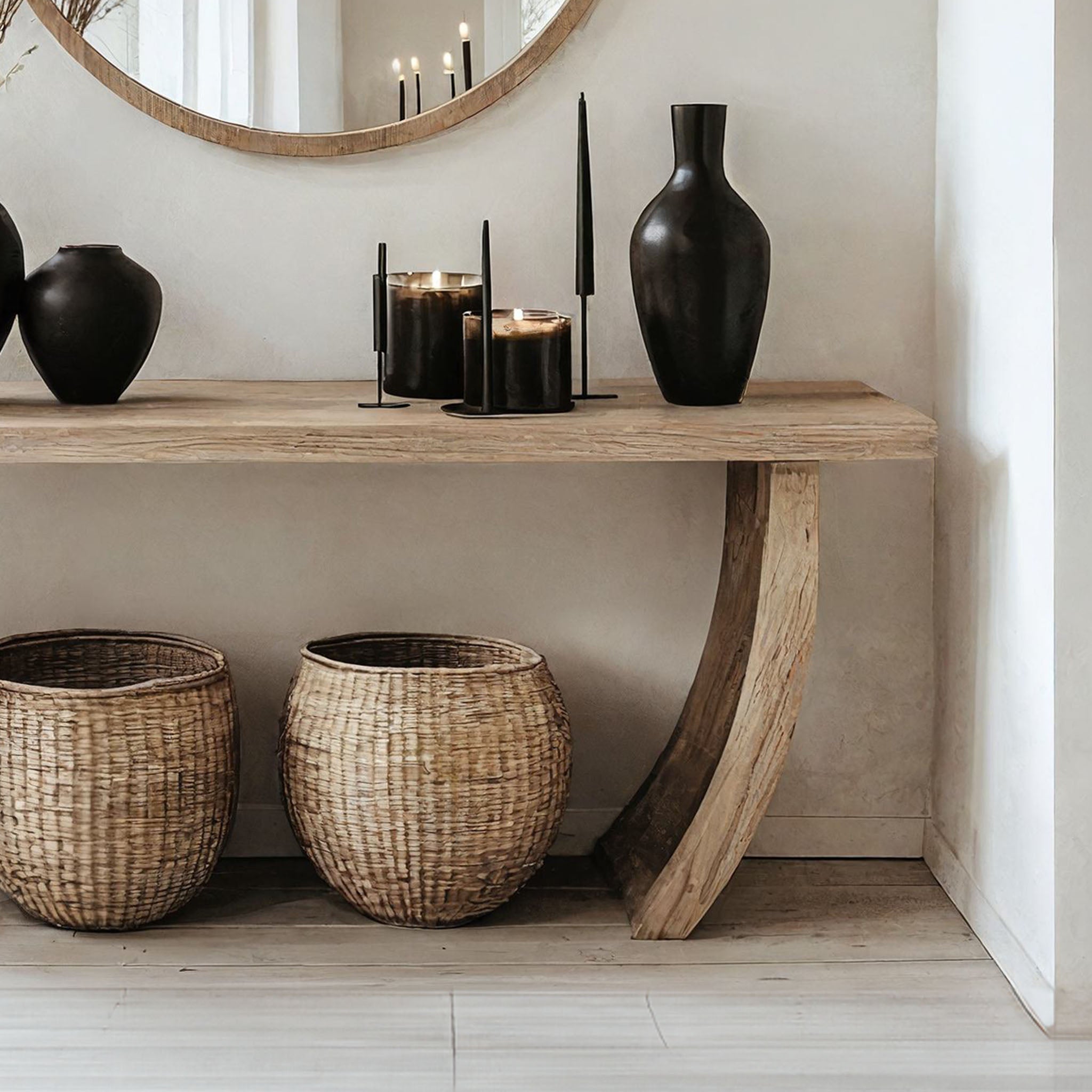 Woodworking Console Entryway Table Decor SILDTCS067