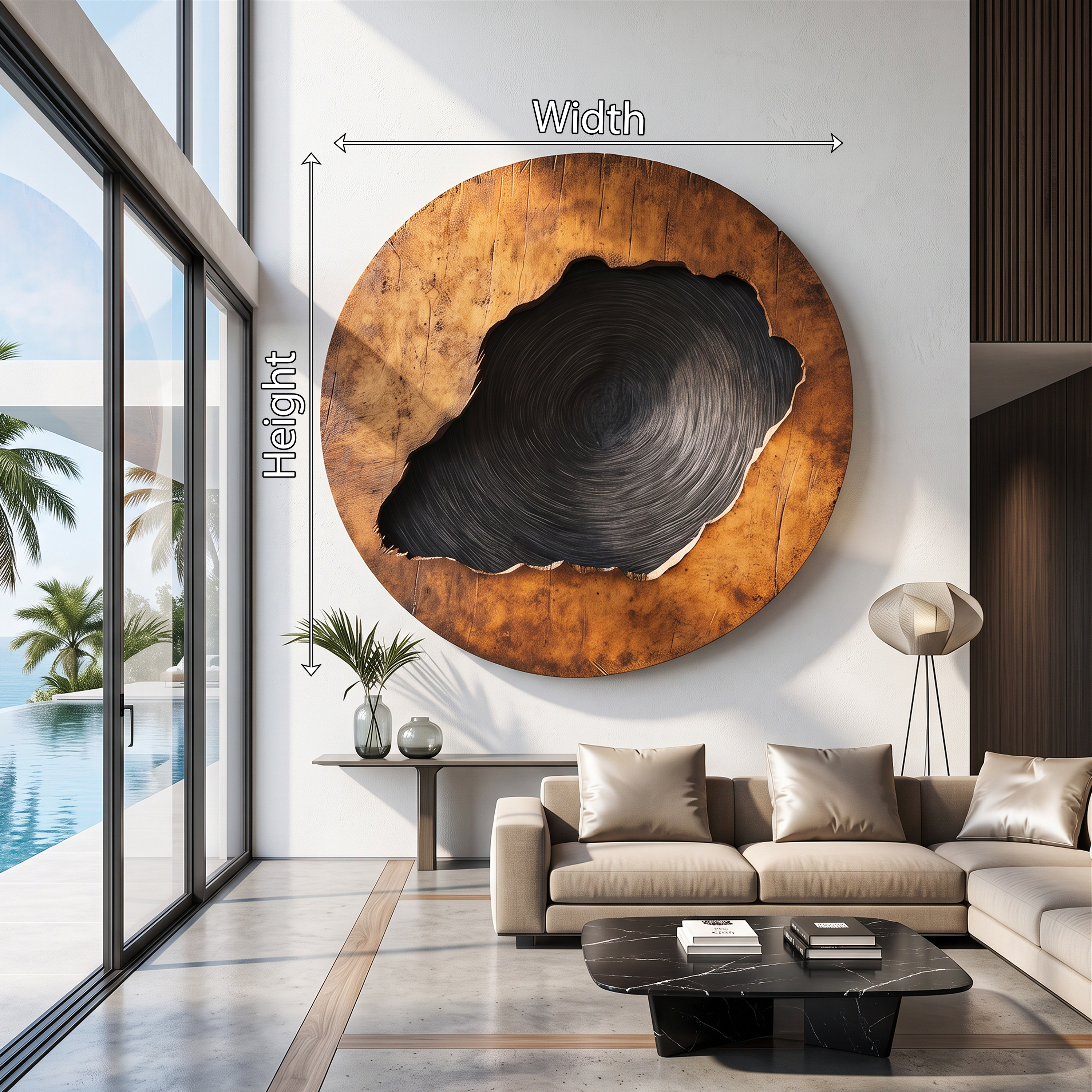 Farmhouse 3D Wood Wall Art For Rustic Entryway SILDTTRWA009