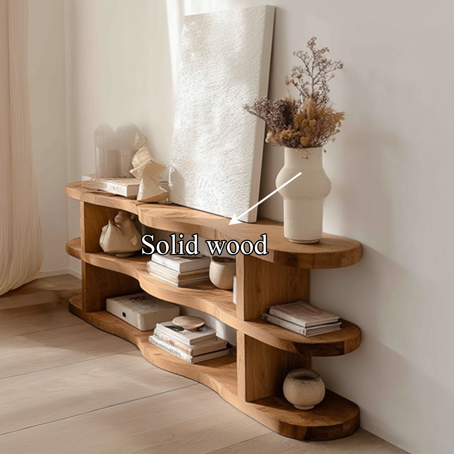 Rustic Wooden Storage Console Living Room Or Bedroom SINLSASC094
