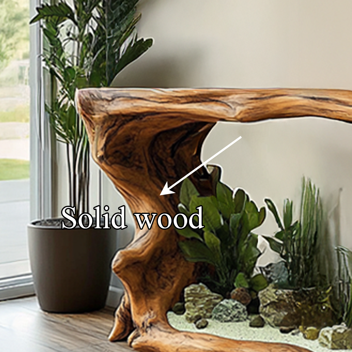 Rustic Modern Console Table Entryway SINLSACS286