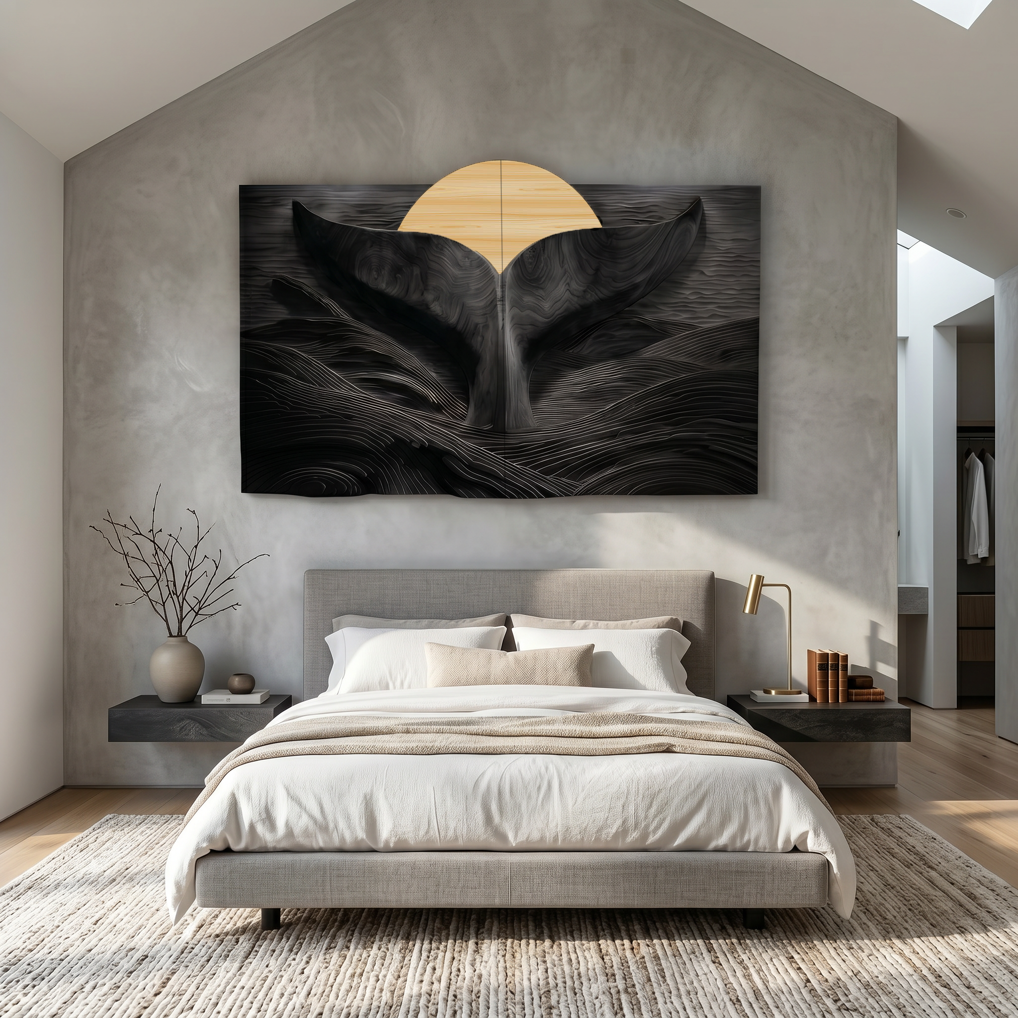Eagle Sunrise Wall Art Panel For Dining Room And Living Room SINLSAWD093