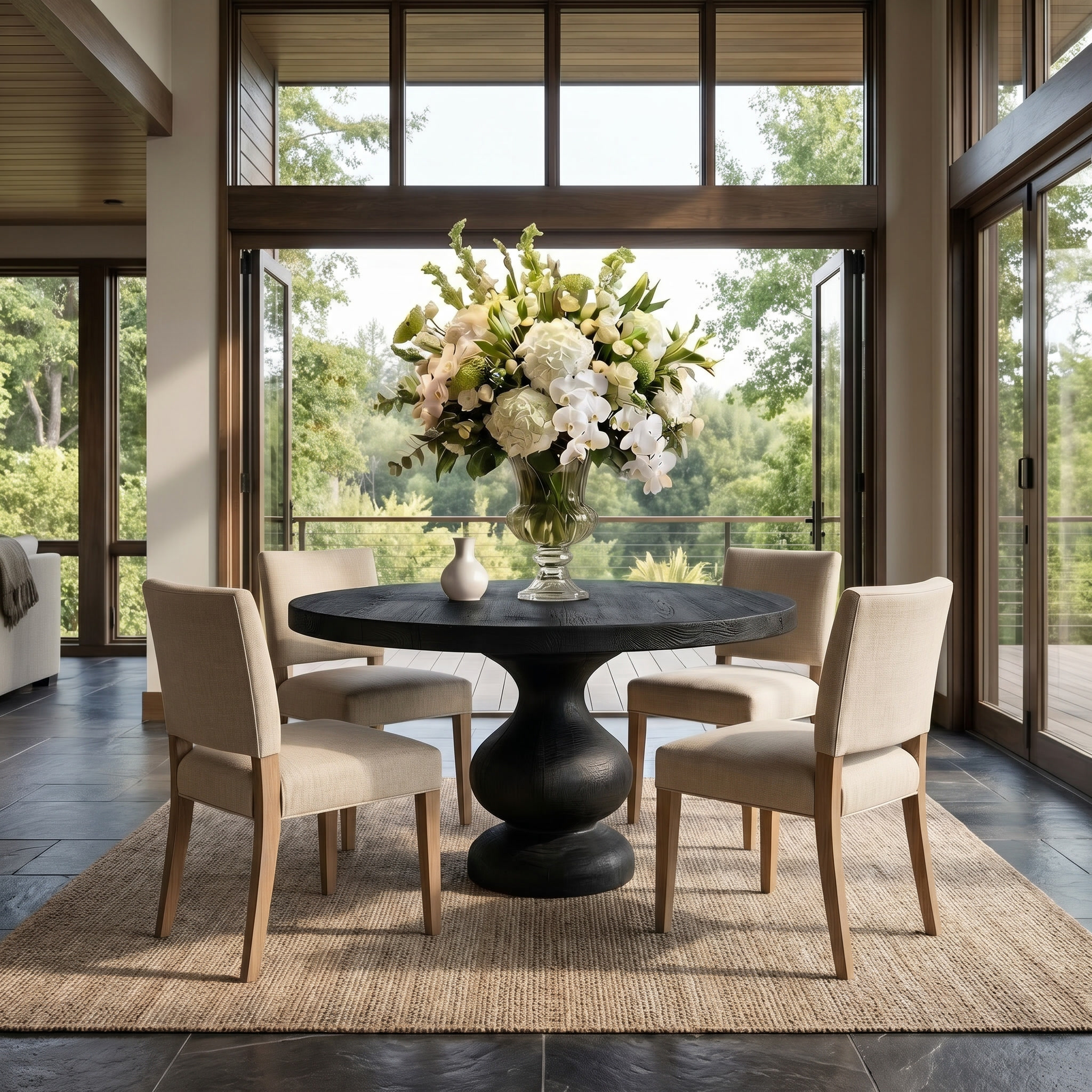 Scandinavian Dining Table For Dining Room SINLSADT171