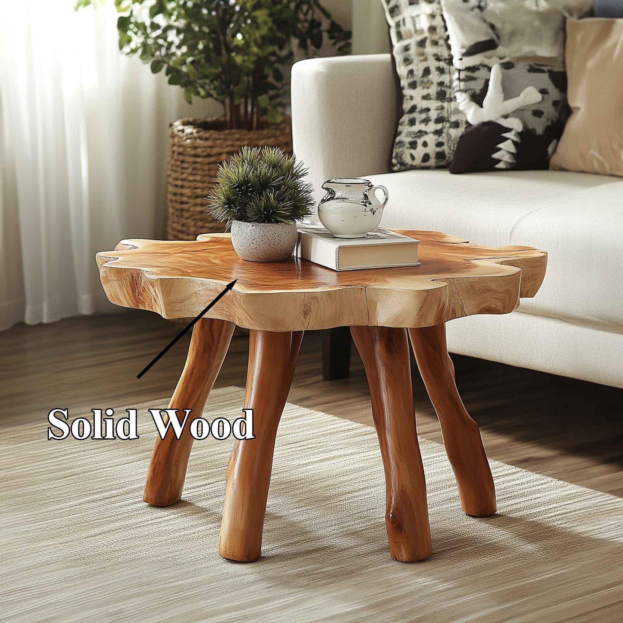 Reclaimed Wood Coffee Table With Vintage Charm SILDTCF002