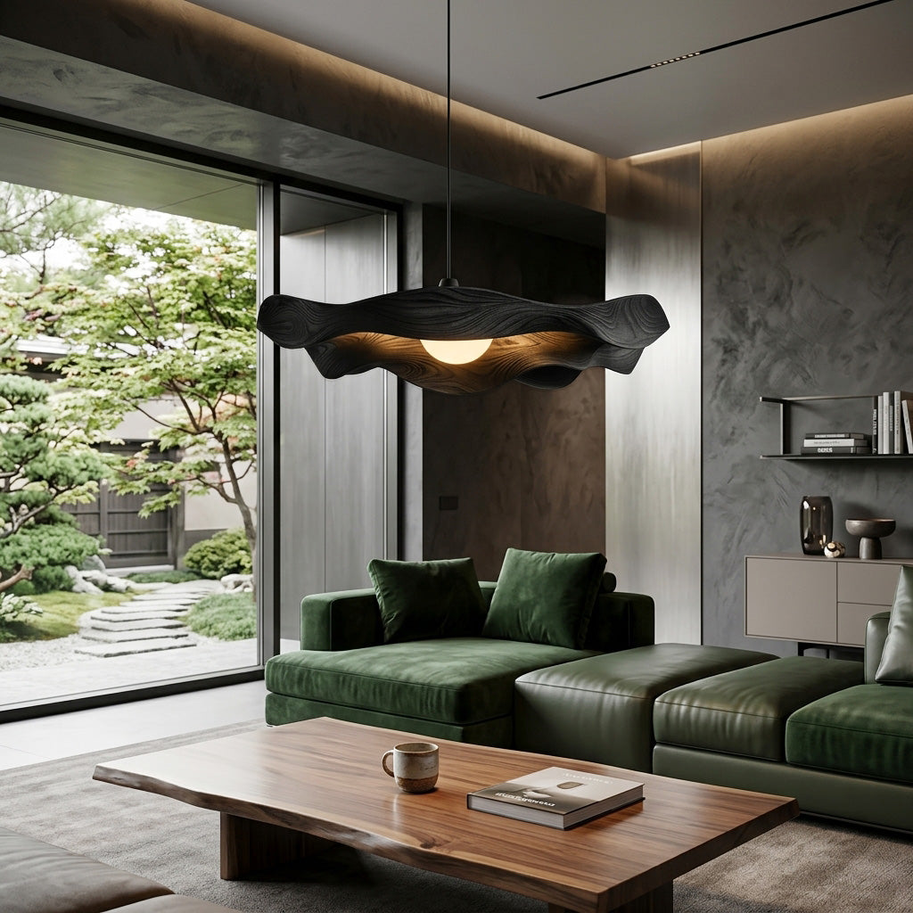 Modern Sculptural Pendant Light For Living Room SITHHNLAM024