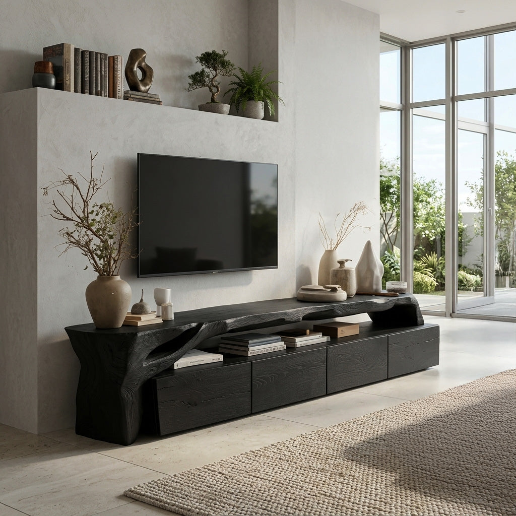 Modern TV Stand With Storage For Living Room SITHHNTVC013
