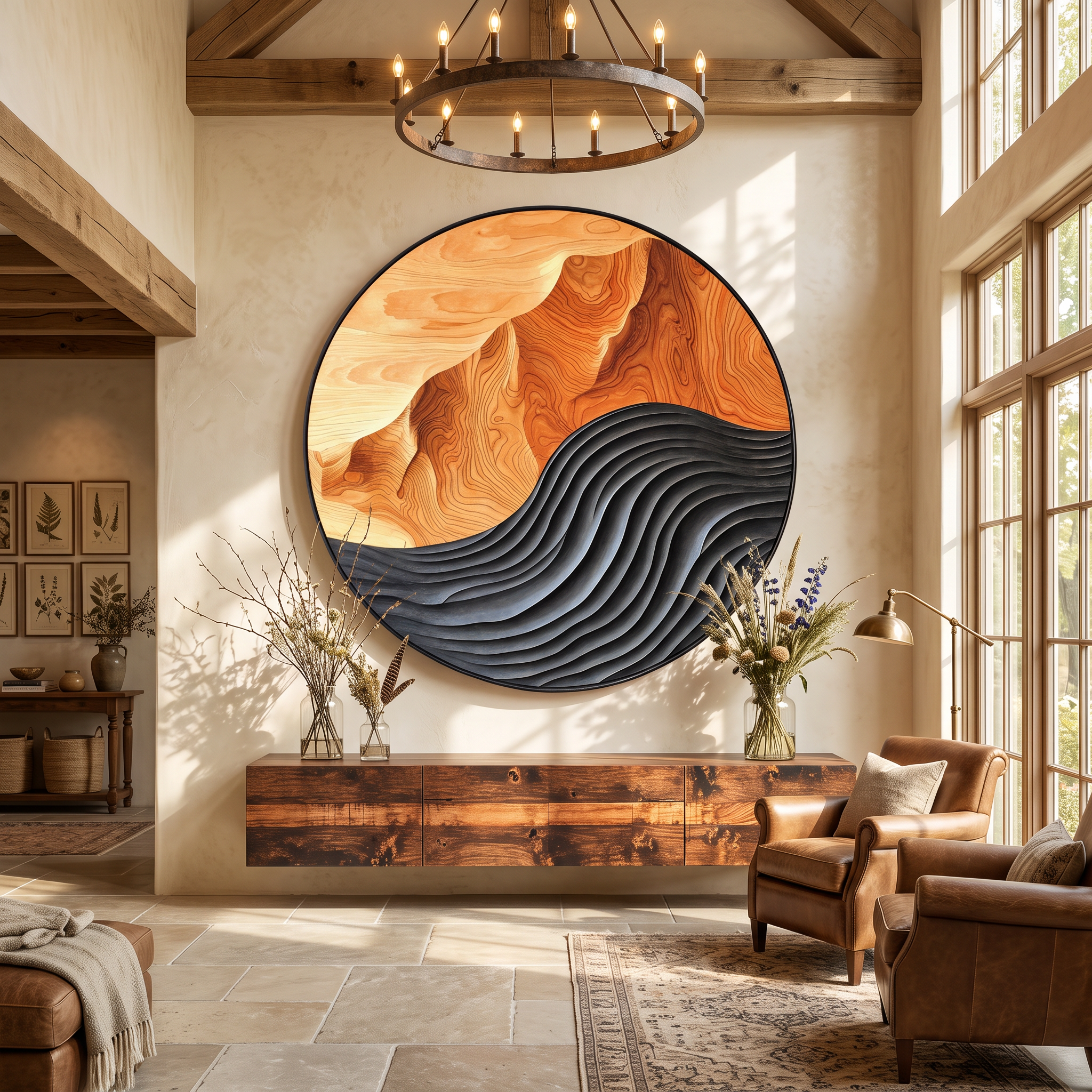 Mid Century Large Sculpture Wall For Entryway Inspiration SILDTTRWA002