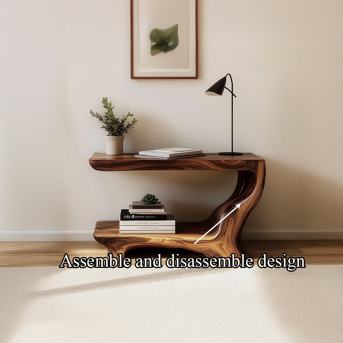 Mid Century Side Table Living Room Or Office SINLSABT108