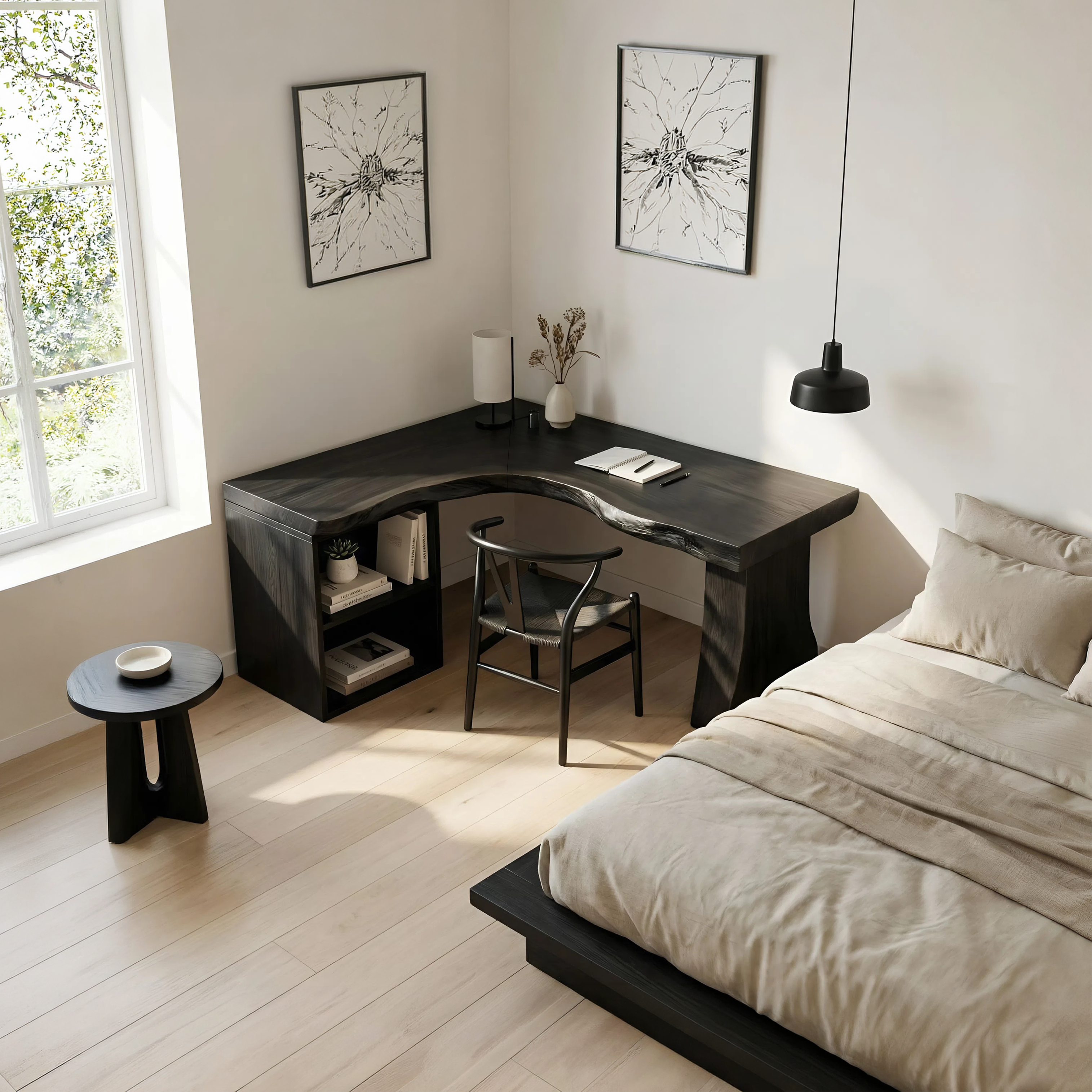 Modern L Shaped Desk For Seamless Corner Workspace SILDTTNDE027