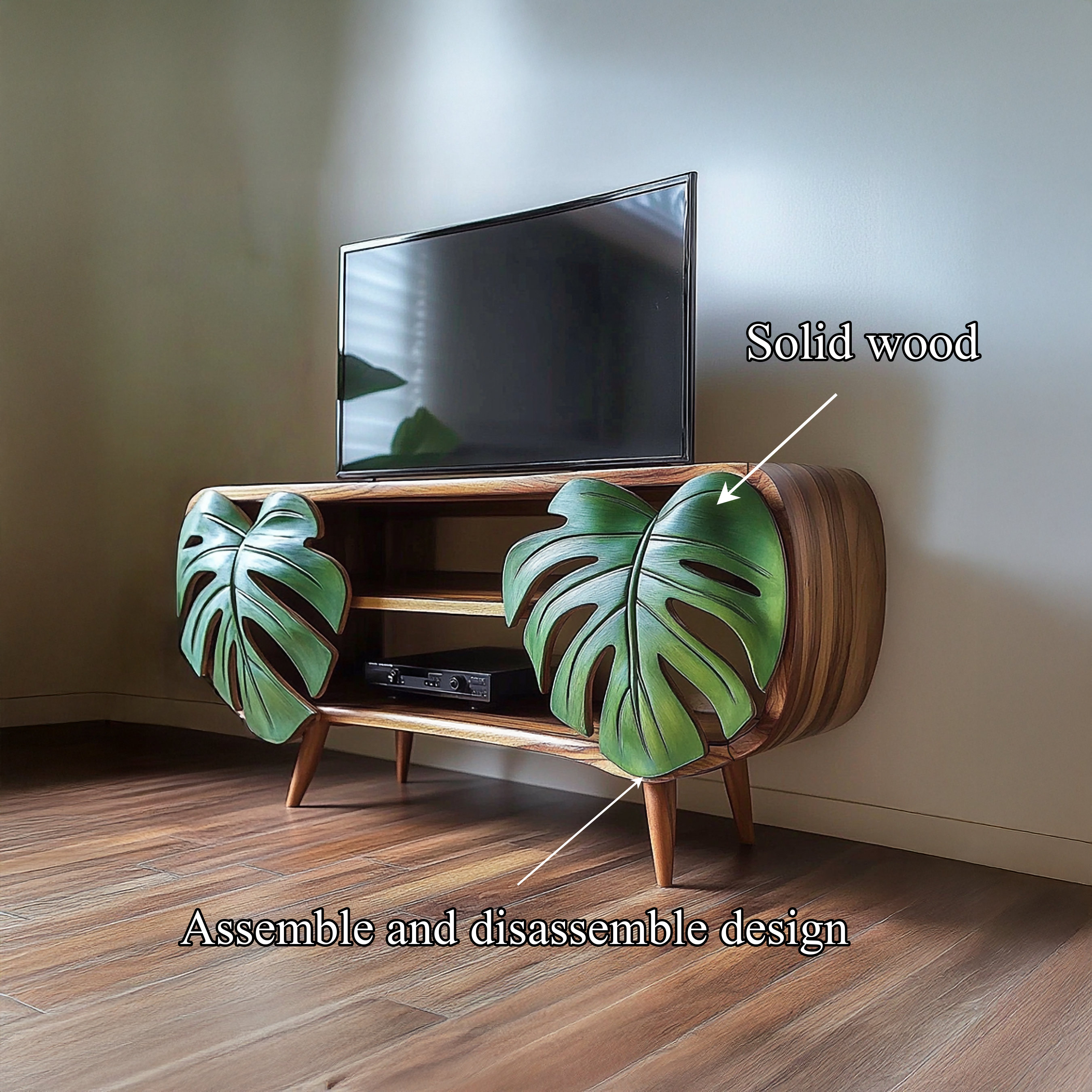 Mid Century TV Cabinet Living Room Decor SINLSASC329