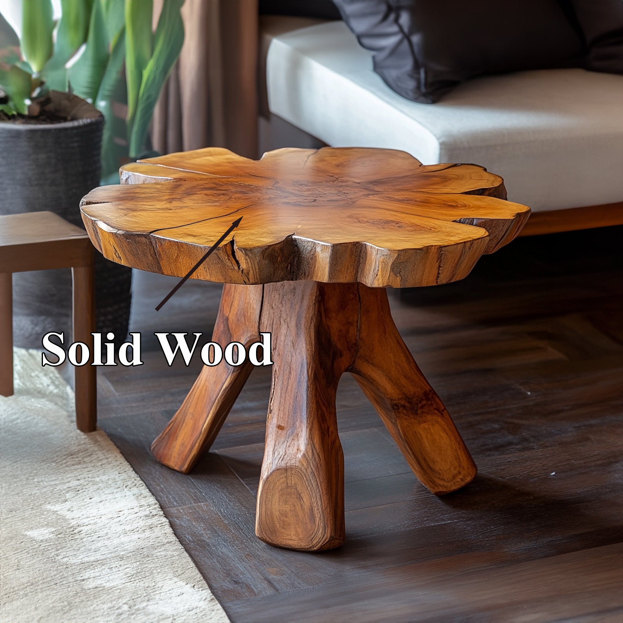 Rustic Handmade Coffee Table With Reclaimed Wood SILDTCF009