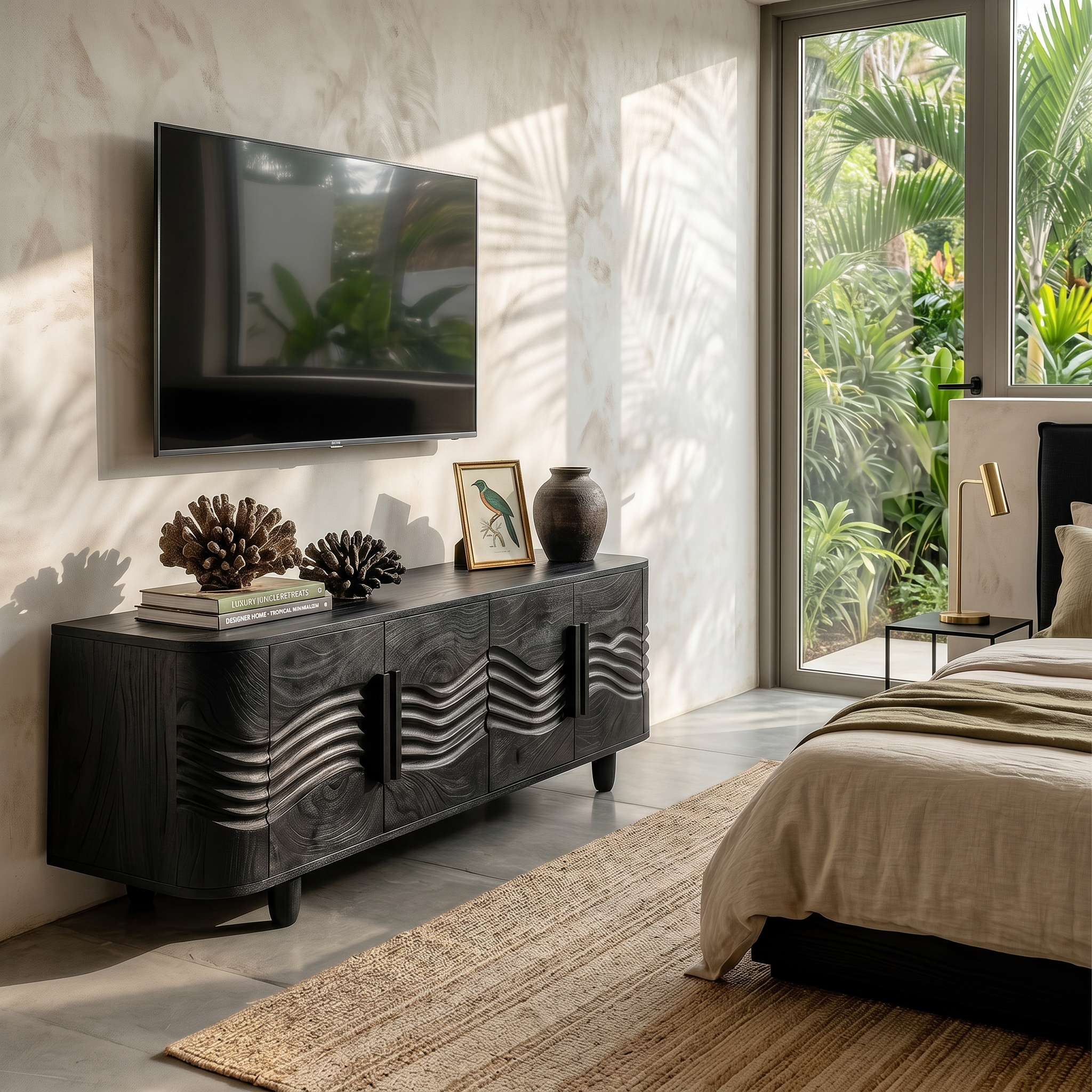 Minimalist Floating TV Cabinet For Elegant Apartment SILDTTRTVC072