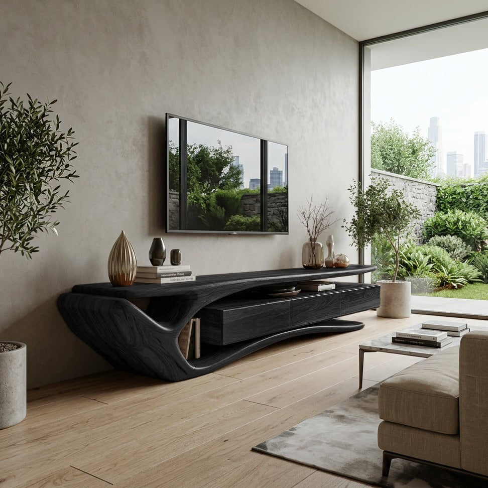 Contemporary TV Stand For Living Room SITHHNTVC014