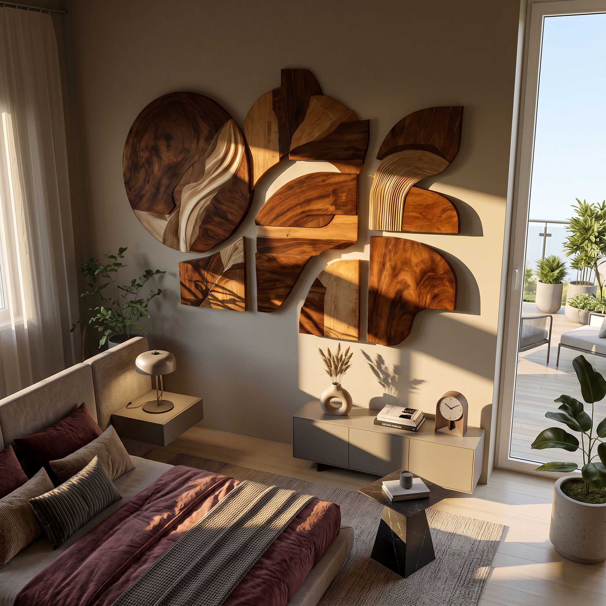 Farmhouse Wooden Wall Art Sculpture For Home Decor SILDTTRWA041