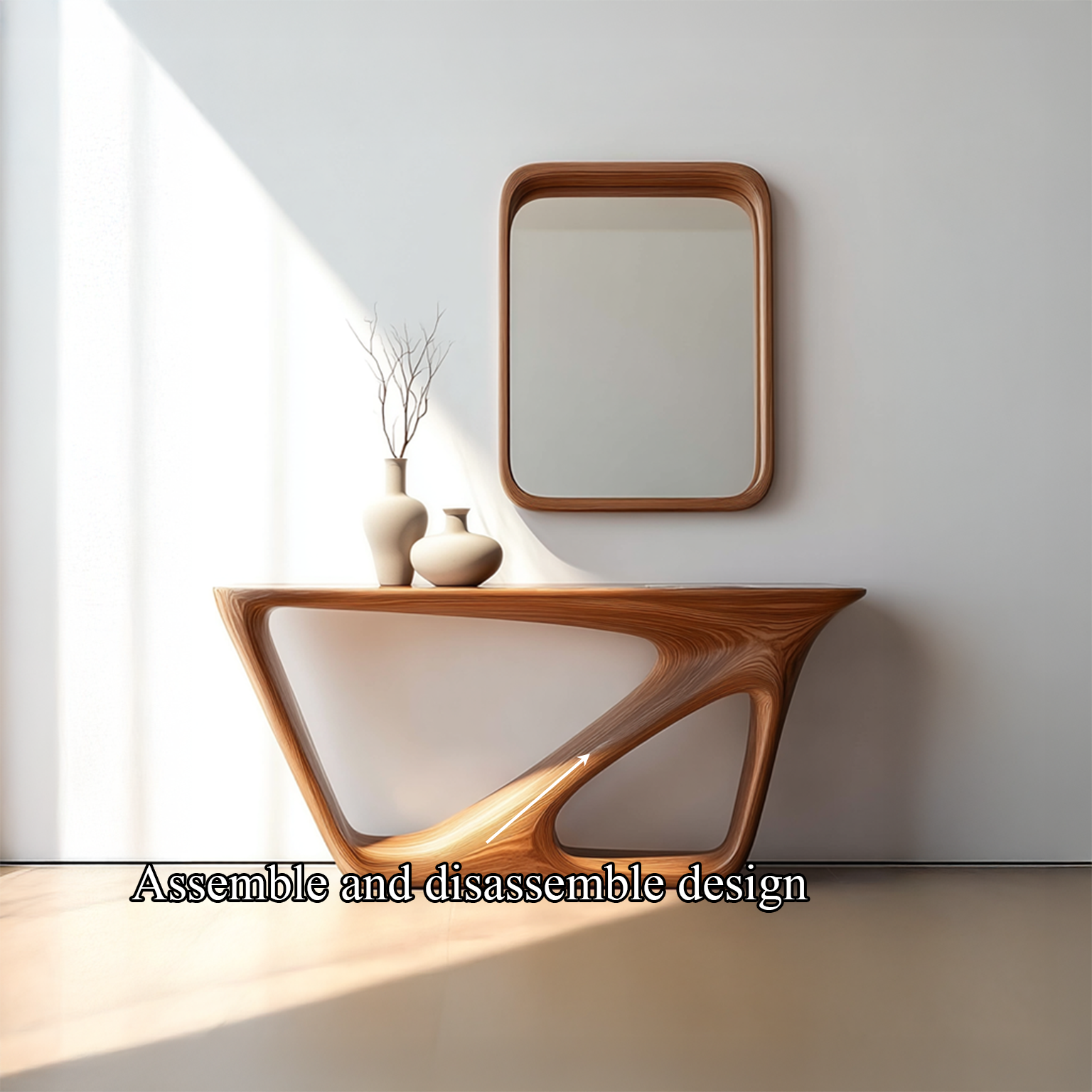 Mid Century Console Table Living Room Or Entryway SINLSACS145
