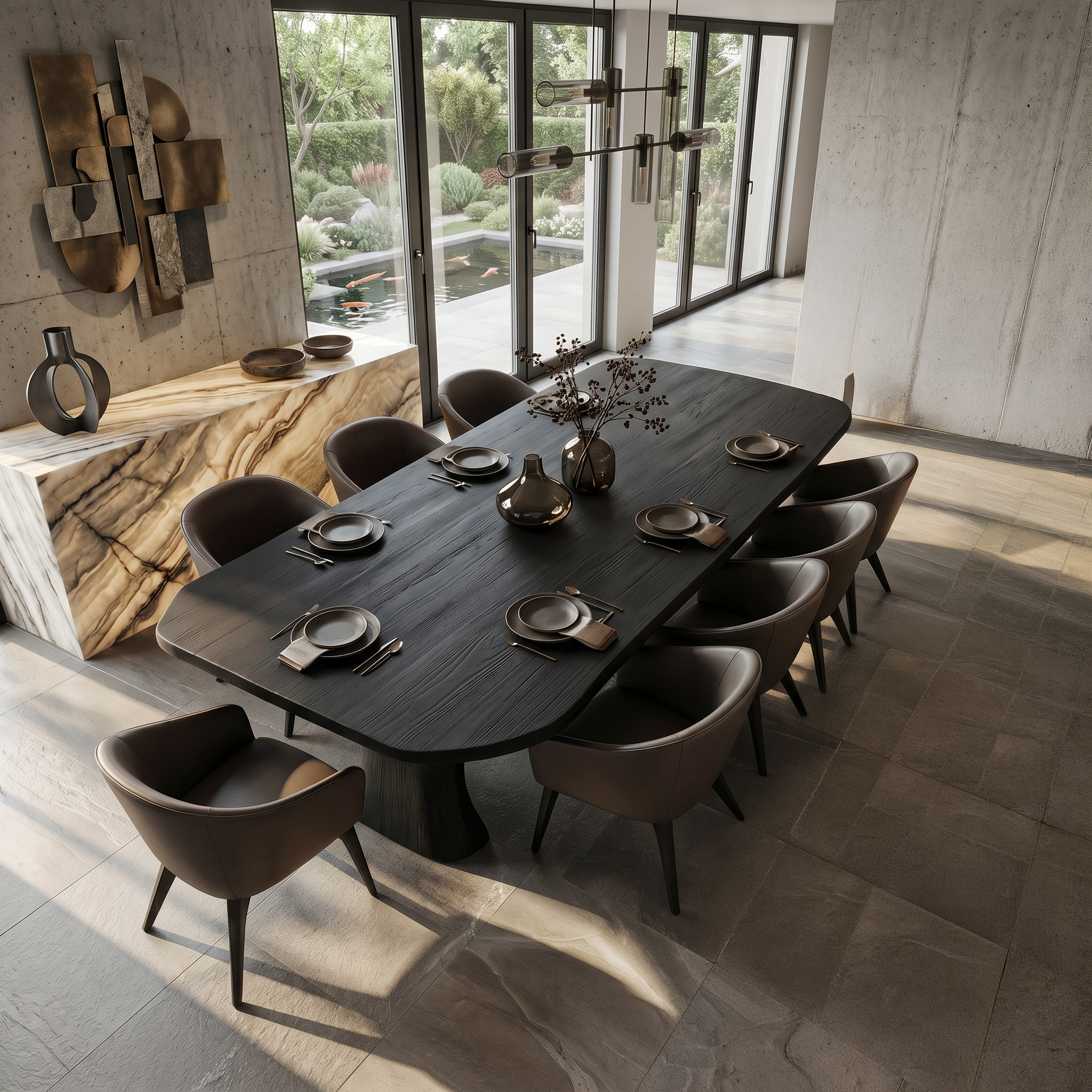 Contemporary Dining Table For Kitchen And Dining Areas RTTHTTDN010