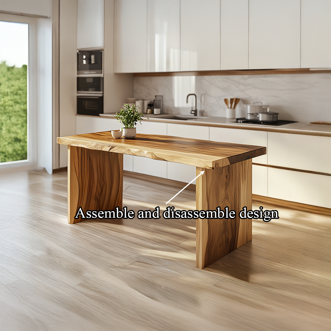 Contemporary Dining Table Kitchen Decor SINLSAKT001