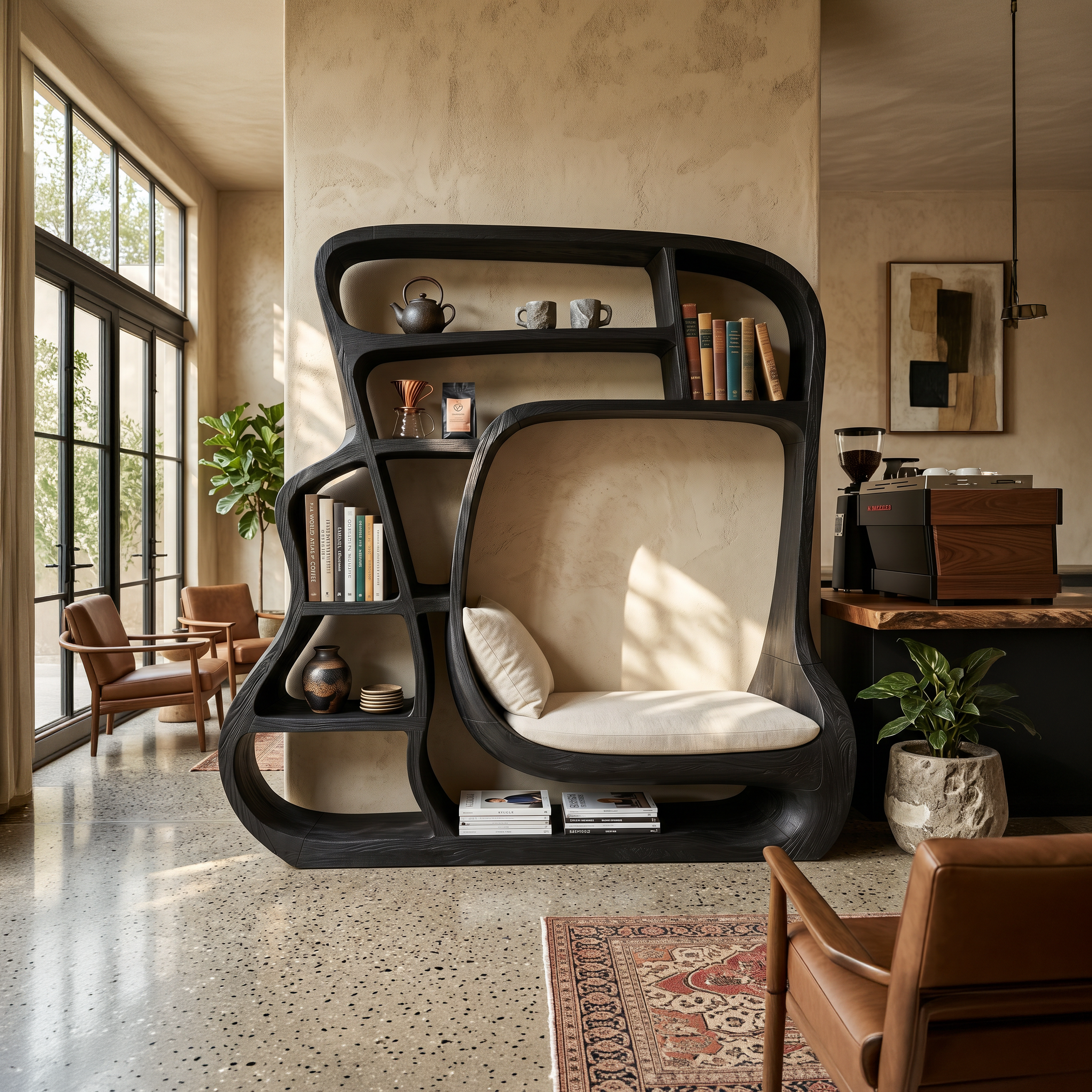 Minimalist Storage Bookcase For Modern Bedroom Interior SILDTTNBS053