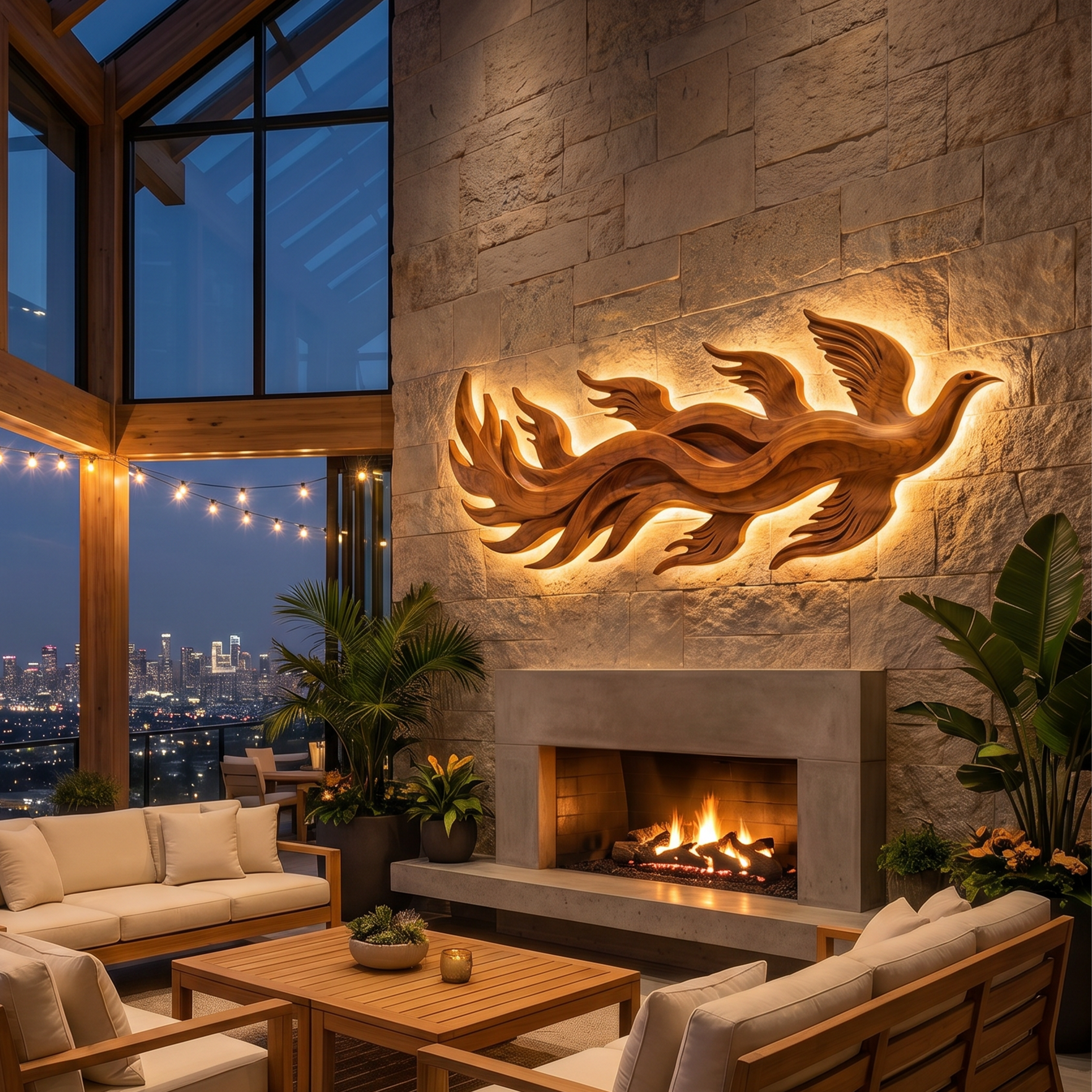 Minimalist Dimensional Wall Art For Luxury Suite Interior SILDTTNWA117