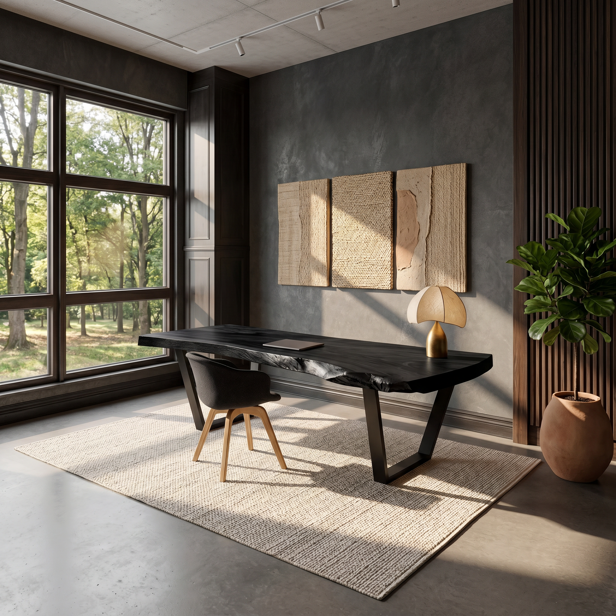 Modern Solid Wood Desk For Bedroom Furniture SILDTTNDE016