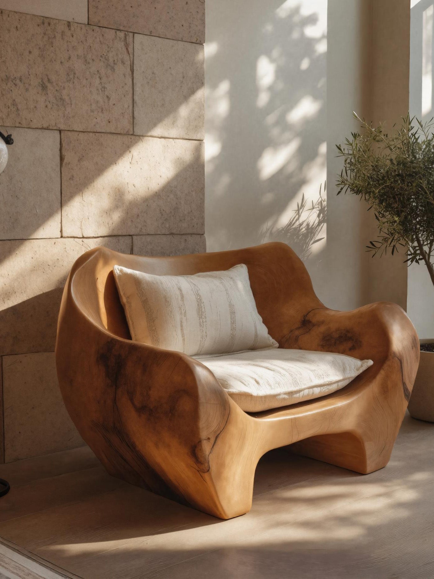 Modern Sculpted Armchair For Living Room Or Lounge SITHHNCHR039