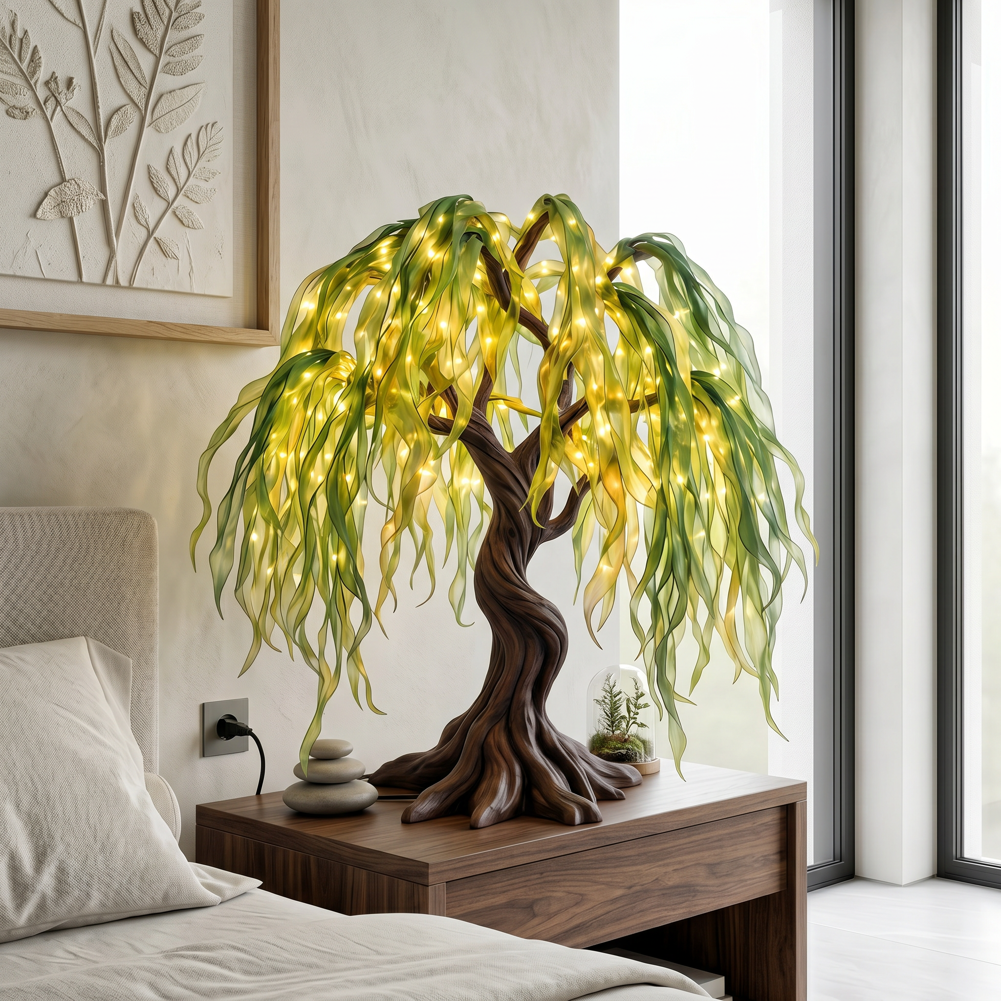 Coastal Decorative Tree Table Lamp For Bedroom SINLSATL018