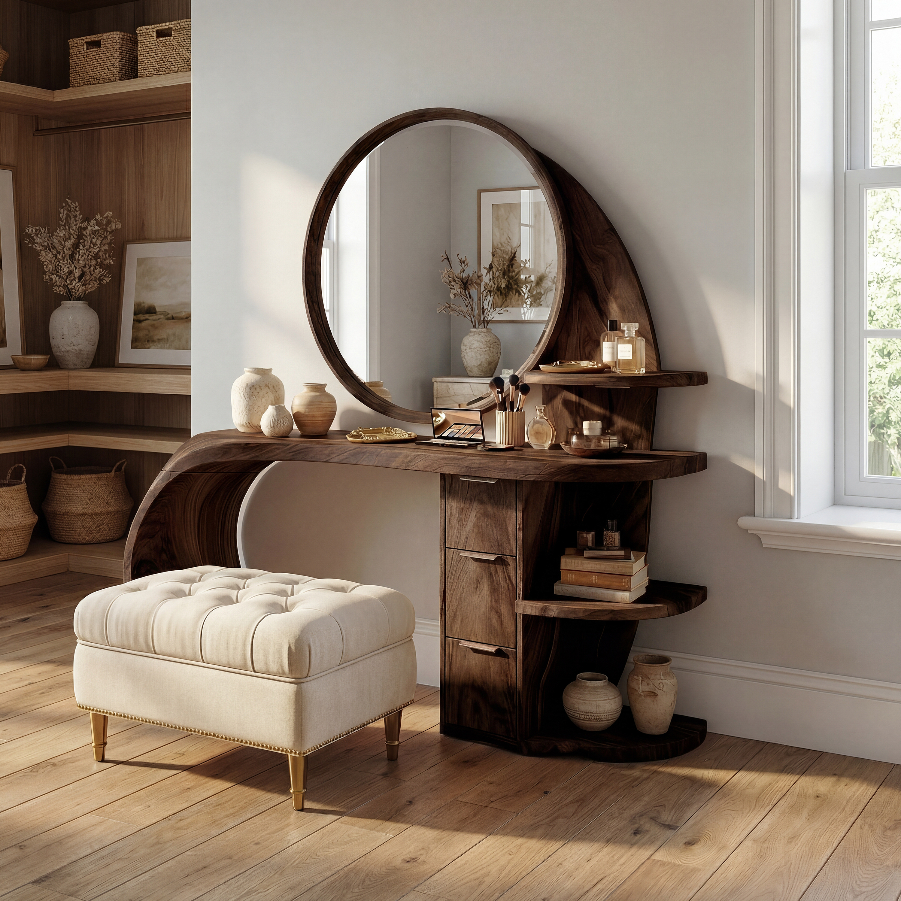 Classic Dressing Table Makeup Area Personal Space Dressing Area SILDTTRMV013