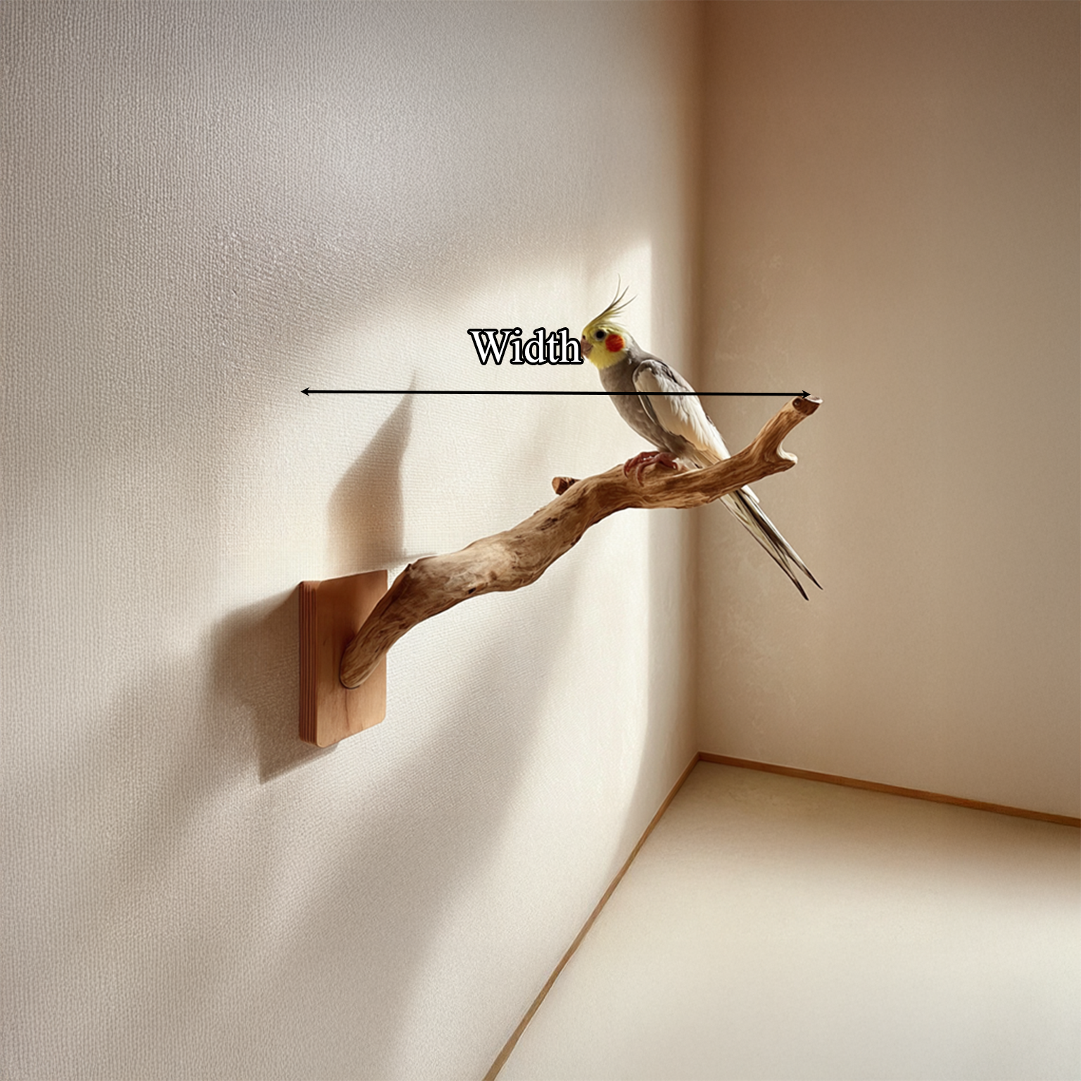 Organic Modern Sculptural Bird Perch For Home SINLSAFL094