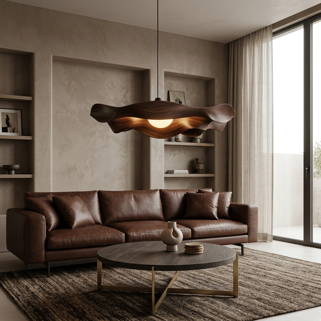Modern Sculptural Pendant Light For Living Room SITHHNLAM024