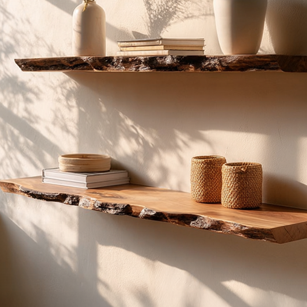 Rustic Floating Shelf Living Room SINLSAFL097