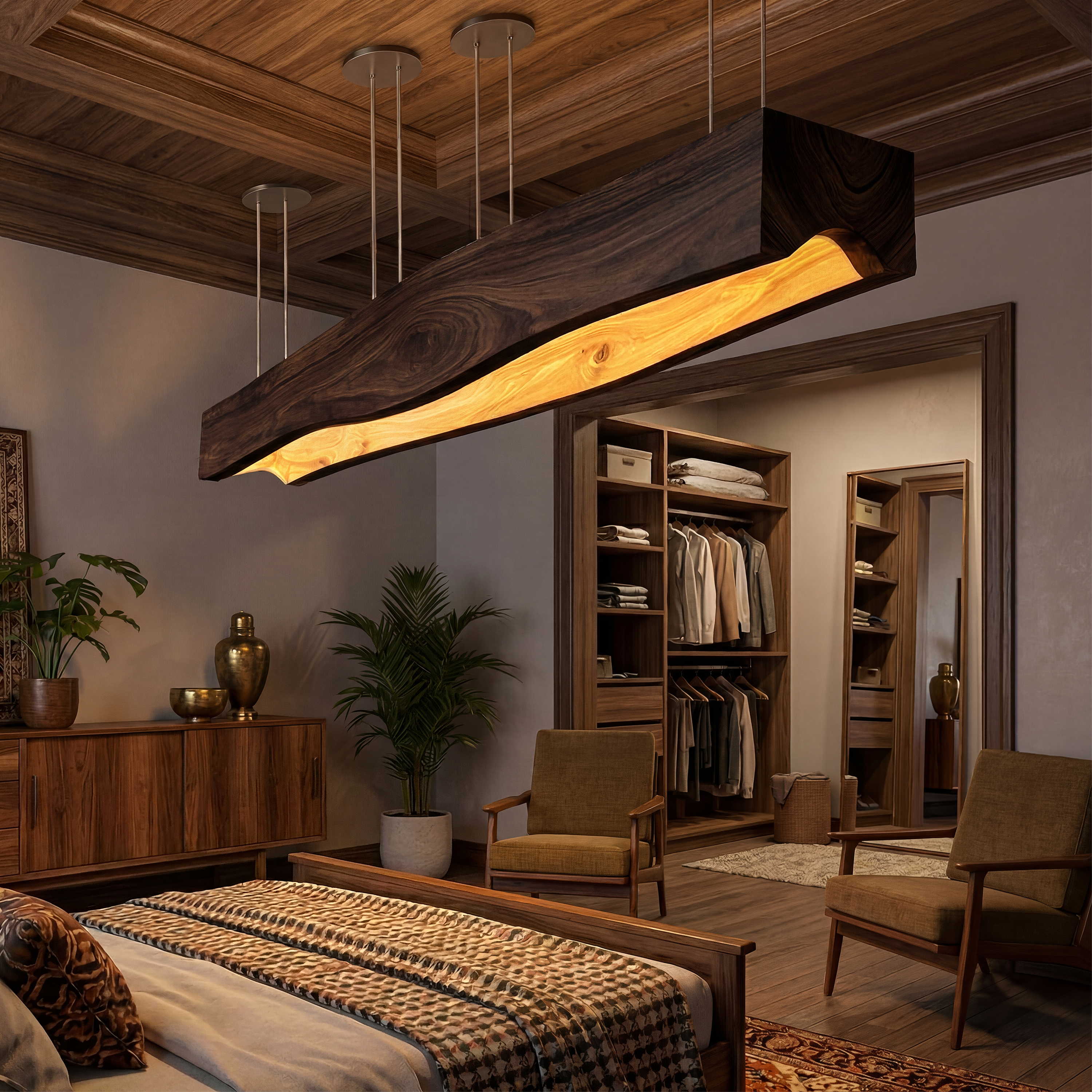 Japandi Sculptural Lamp Hotel Room Bedroom Living Room Corner SILDTTRLAM023