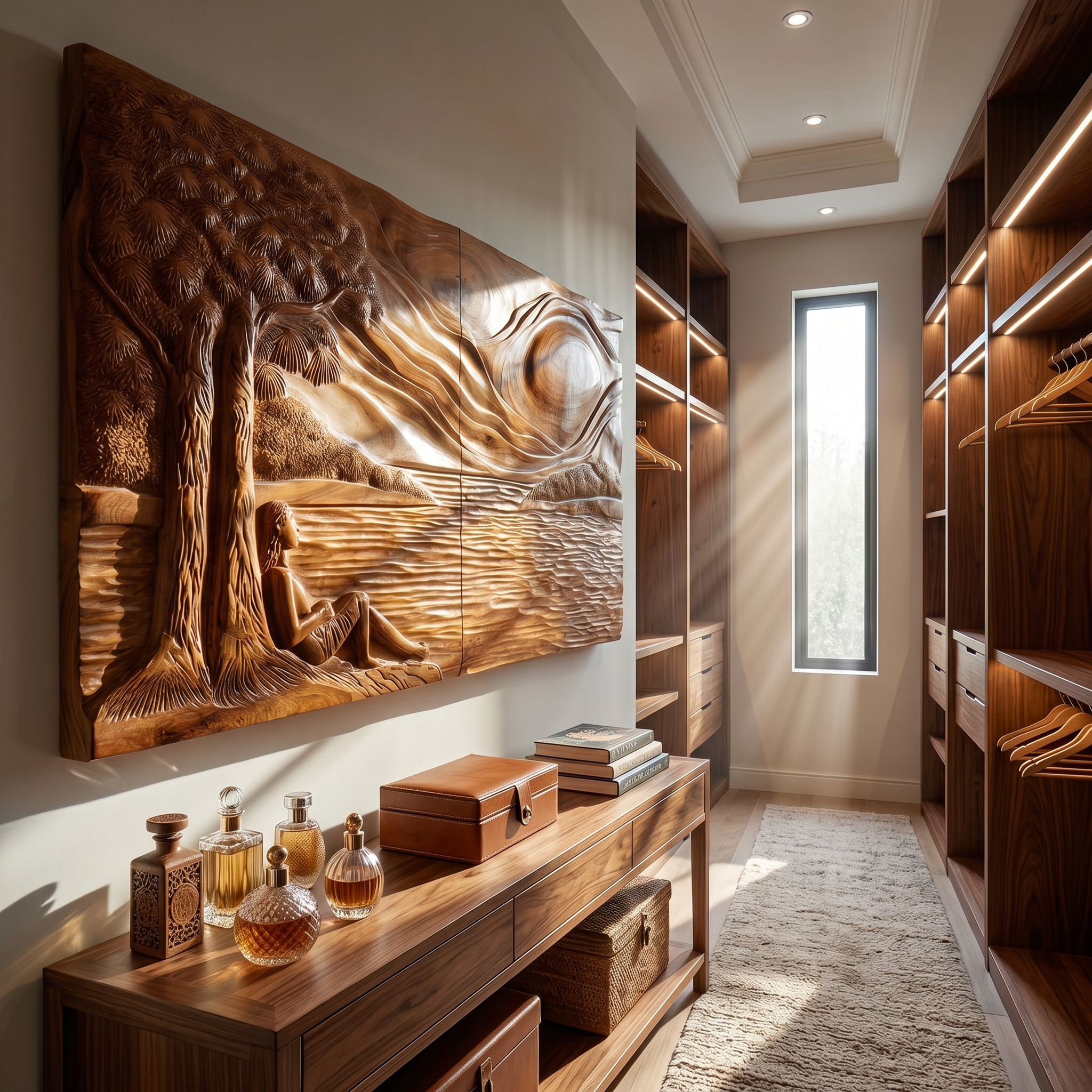 Mountain Forest Wood Wall Art For Rustic Lodge Interior Design SILDTTRWA100