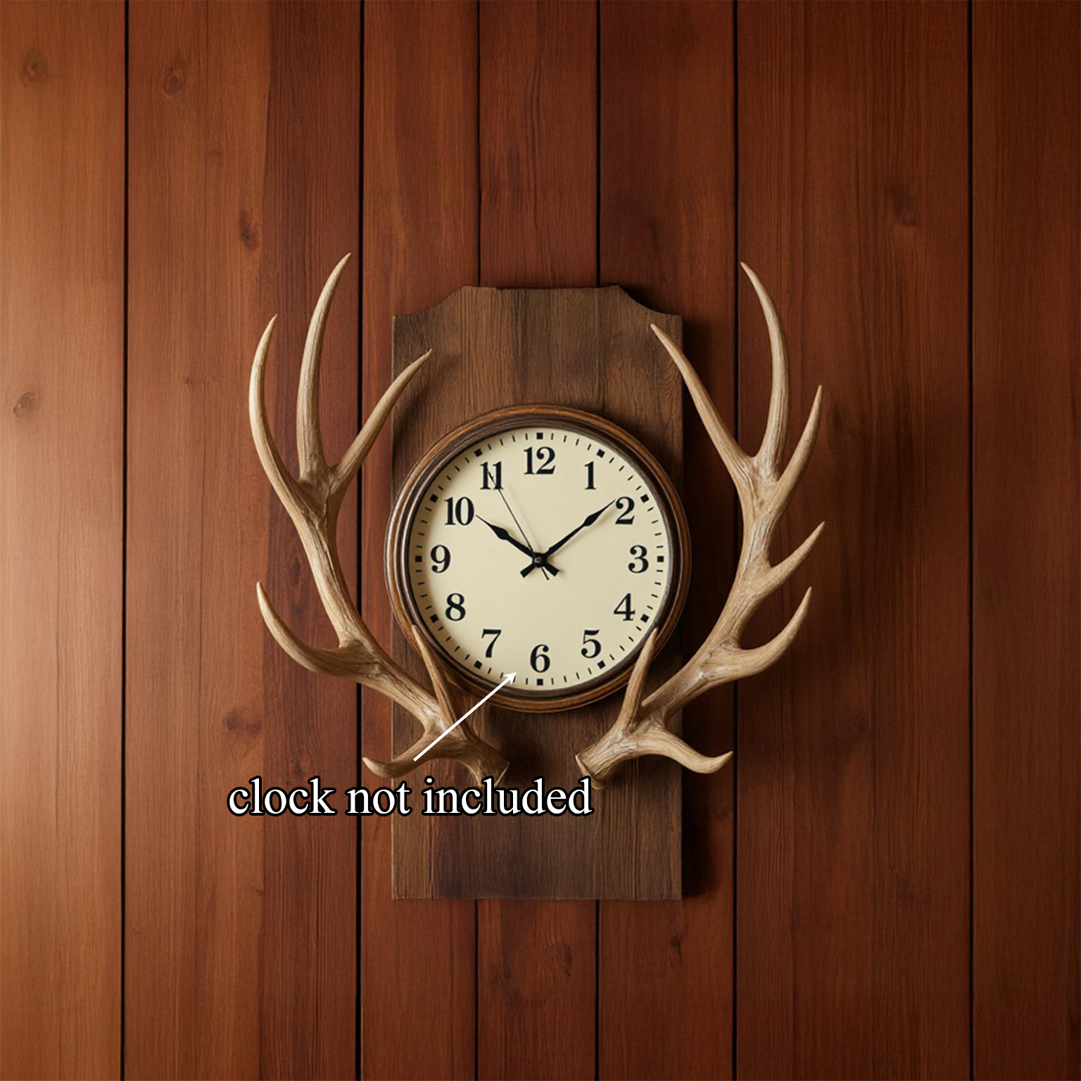 Rustic Tree Slice Wall Clock Kitchen Or Entryway SINLKICK008