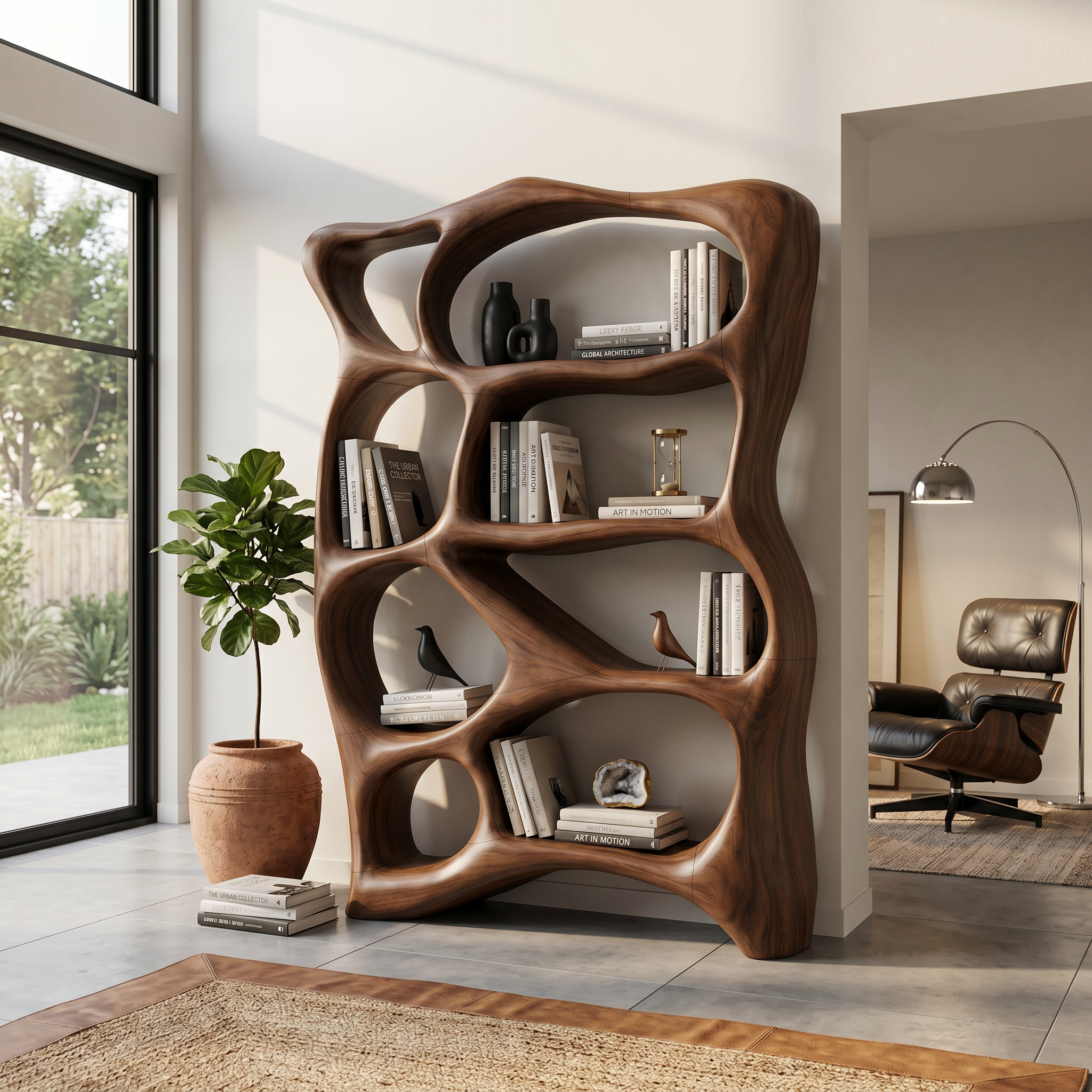 Contemporary Reading Bookshelf For Cozy Bedroom Interior SILDTTNBS040