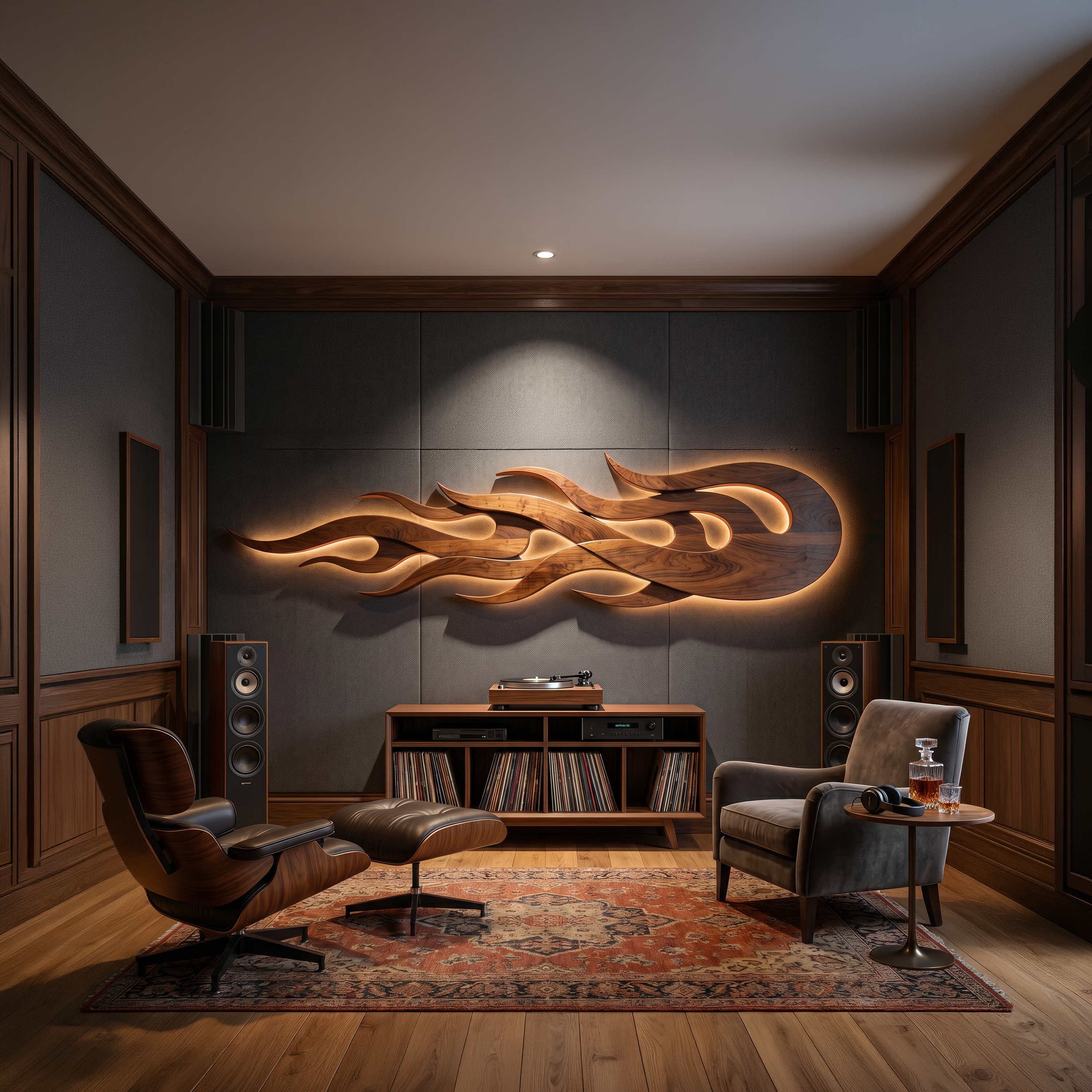 Minimalist Sculptural Wall Art For Reading Corner Interior SILDTTNWA142