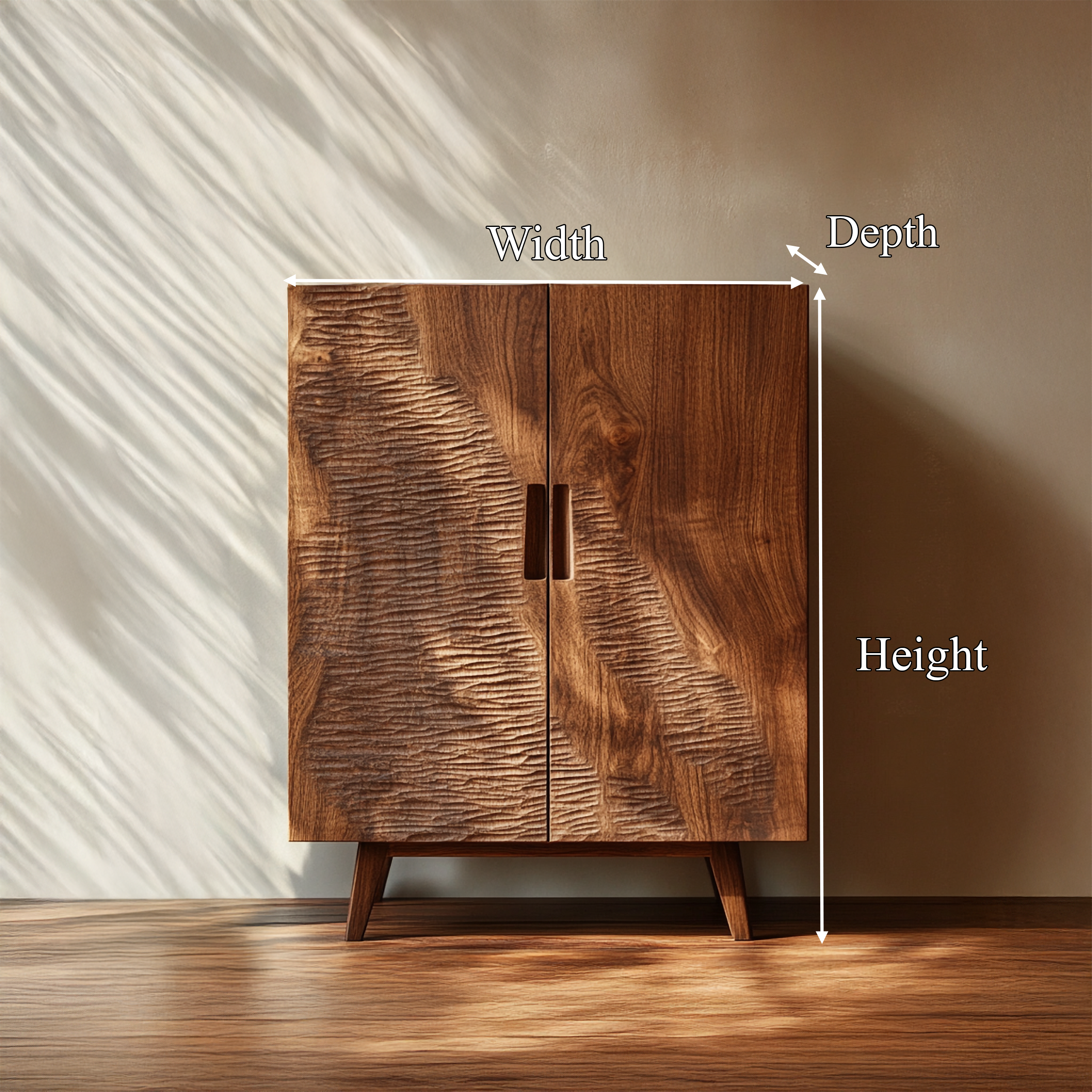 Rustic Organic Accent Cabinet Living Room And Soft Room SINLSASC350