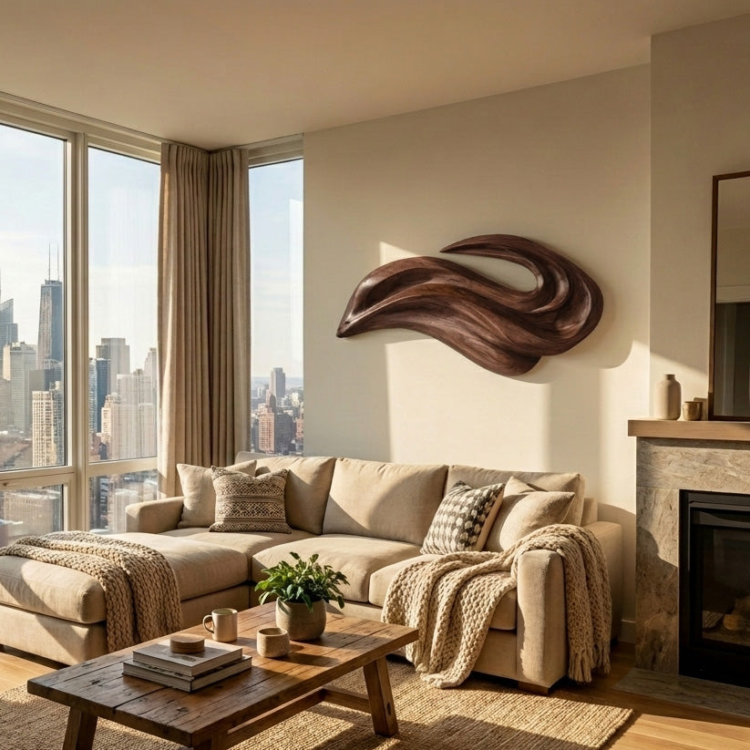 Modern Abstract Wall Art Unique Design For Home RTTHHNWA180