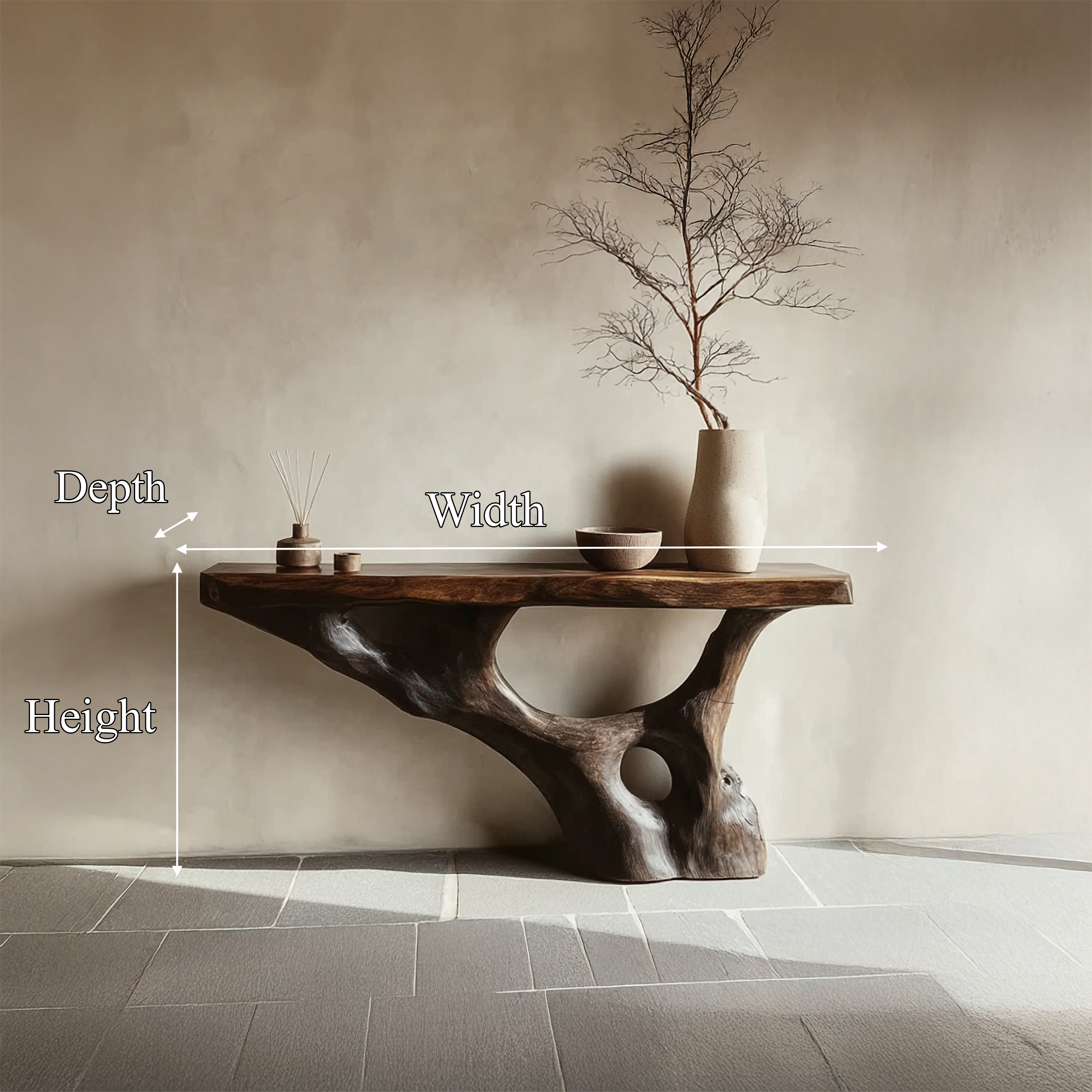 Rustic Console Table Living Room Or Entryway SINLSACS144