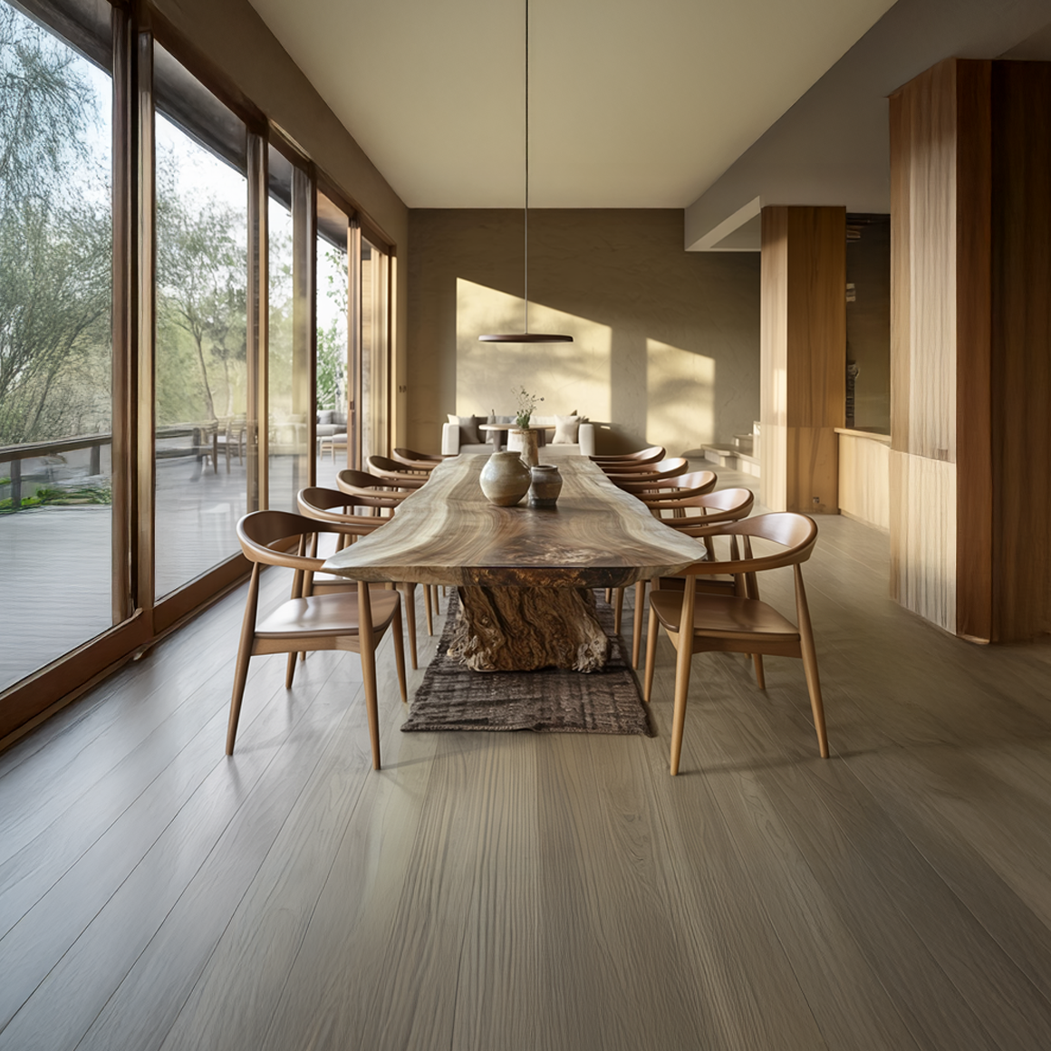 Rustic Dining Table For Dining Room Or Family Space SINLSADT153