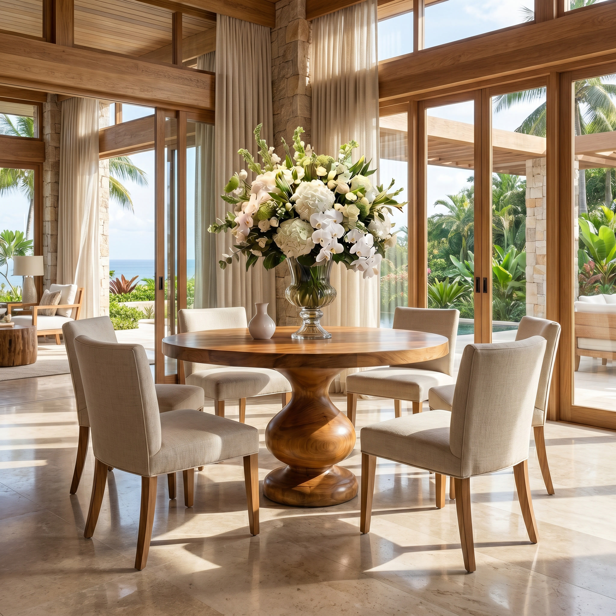 Scandinavian Dining Table For Dining Room SINLSADT171