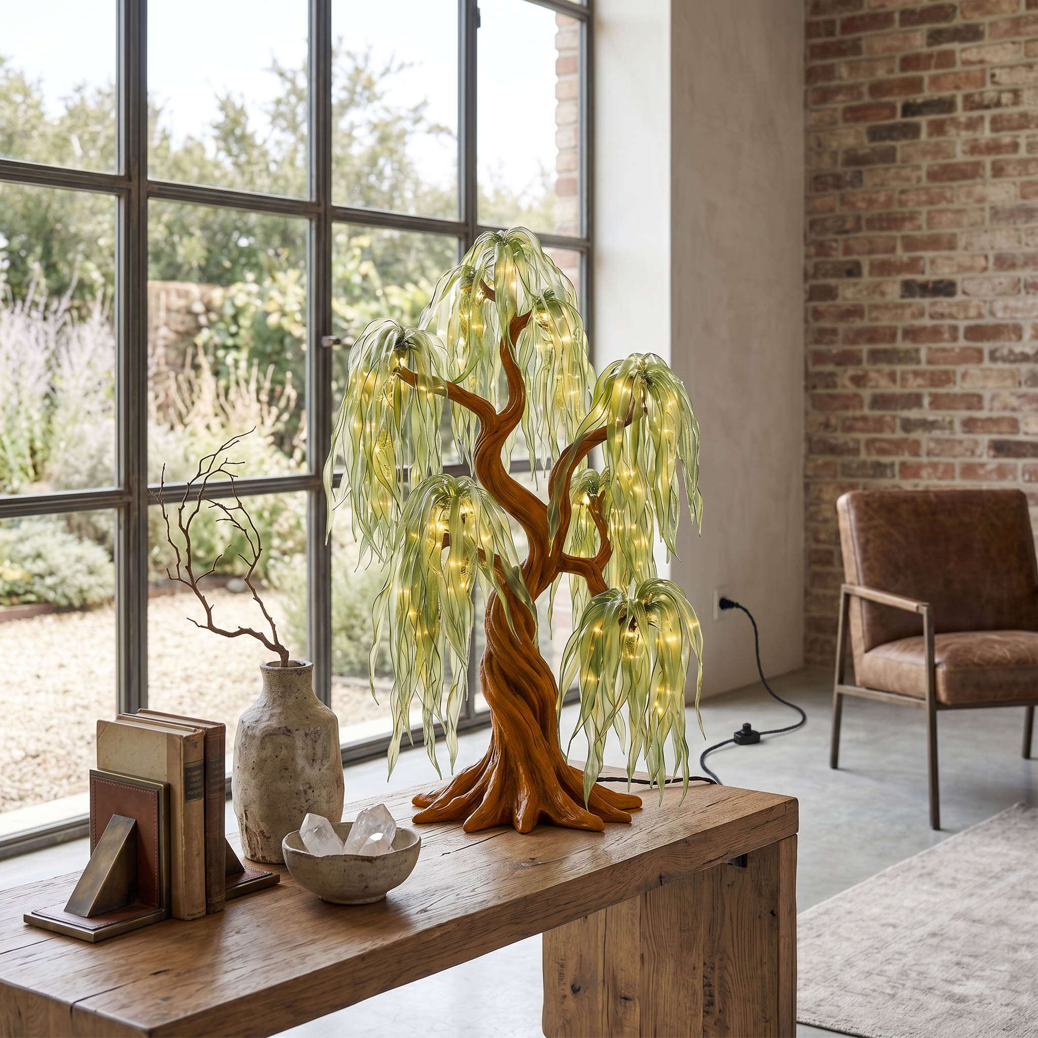 Minimalist Tree Table Lamp For Living Room Decor SINLSATL017