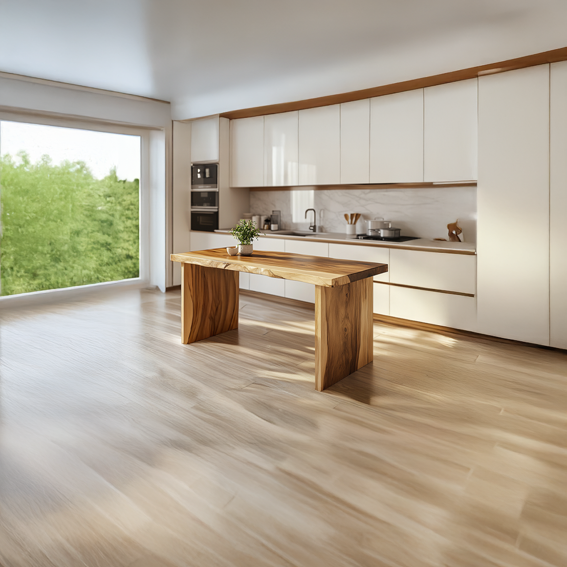 Contemporary Dining Table Kitchen Decor SINLSAKT001