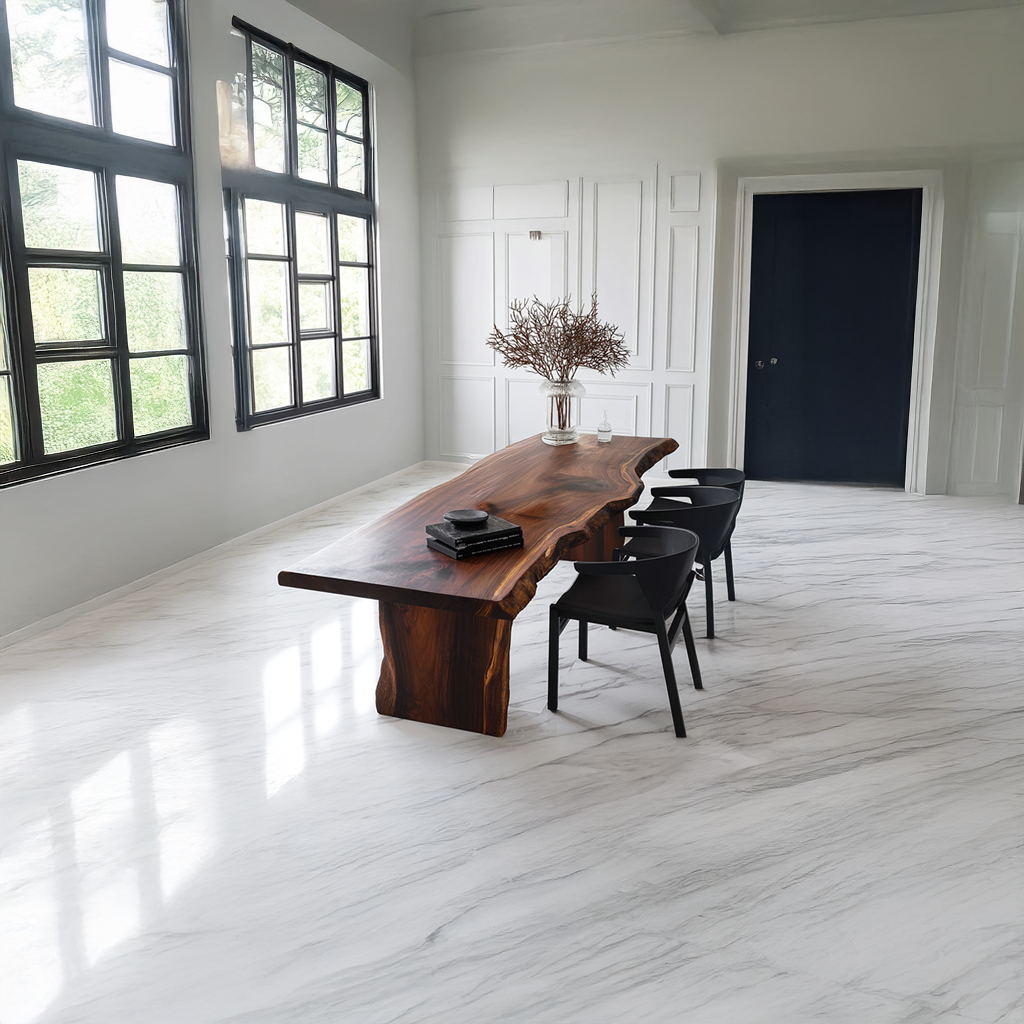 Rustic Live Edge Dining Table Modern Living SINLSADT077