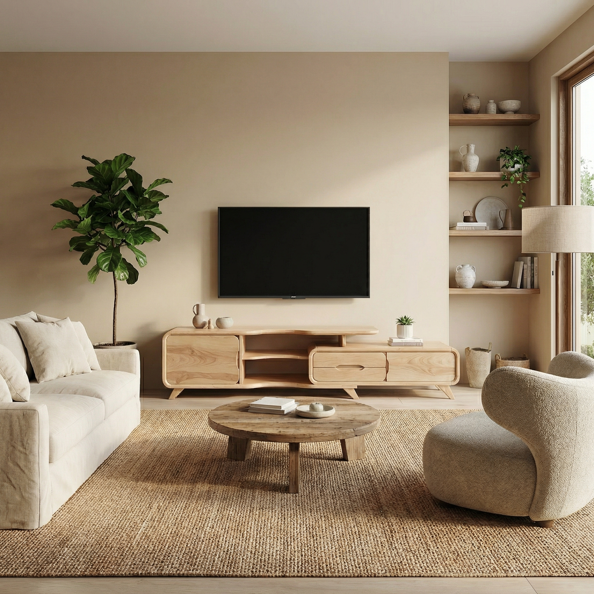 Modern Statement TV Stand For Living Room And Interior Decor SINLSASC506
